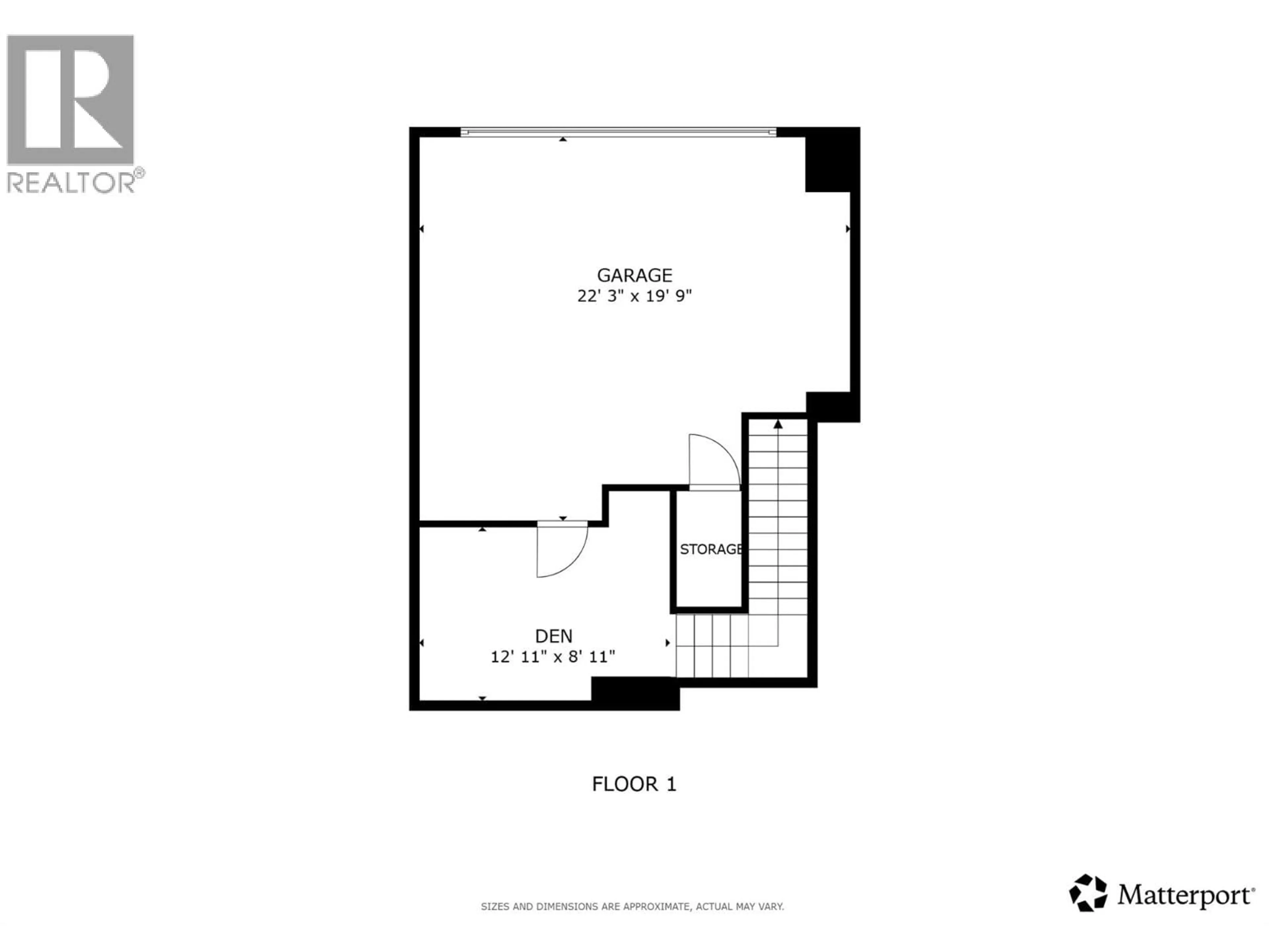 Floor plan for 101 - 1435 CARA GLEN COURT, Kelowna British Columbia V1V0G1