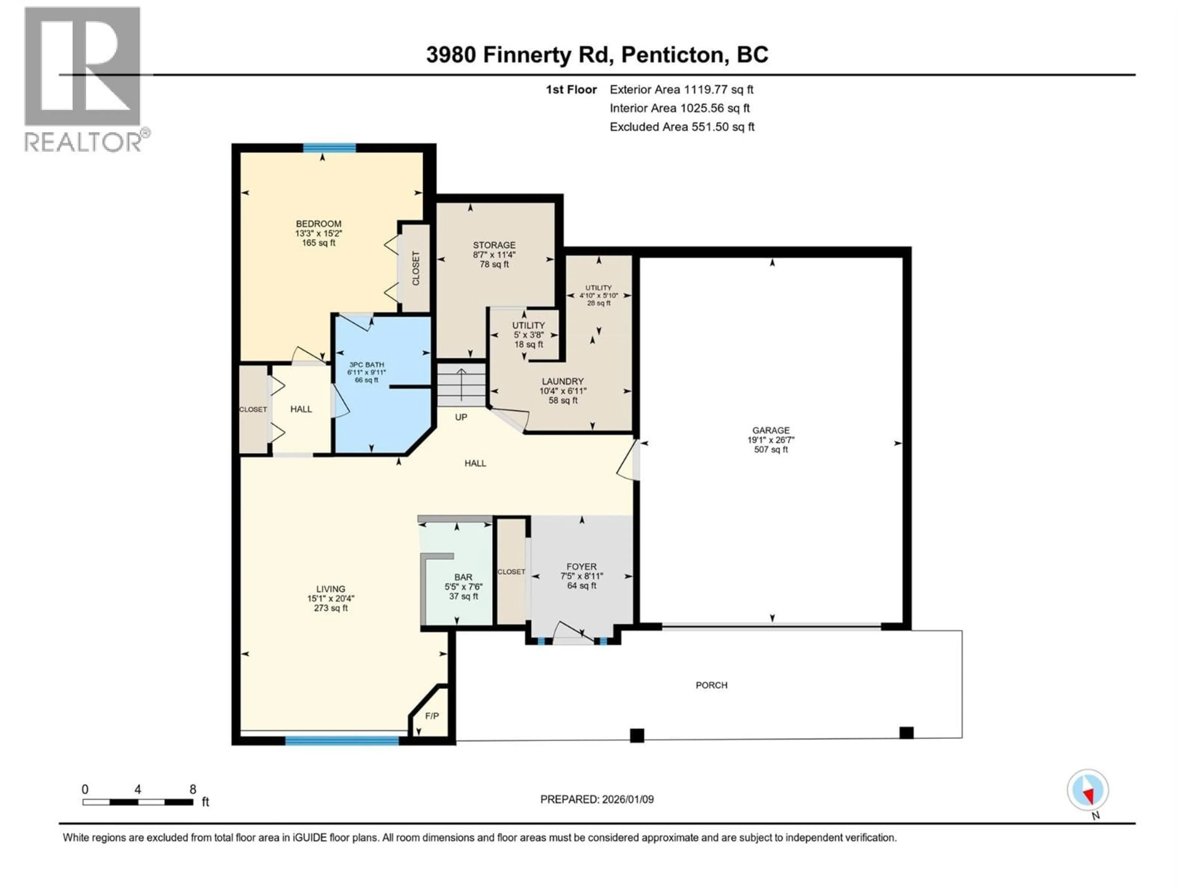 Floor plan for 3980 FINNERTY ROAD, Penticton British Columbia V2A8W2
