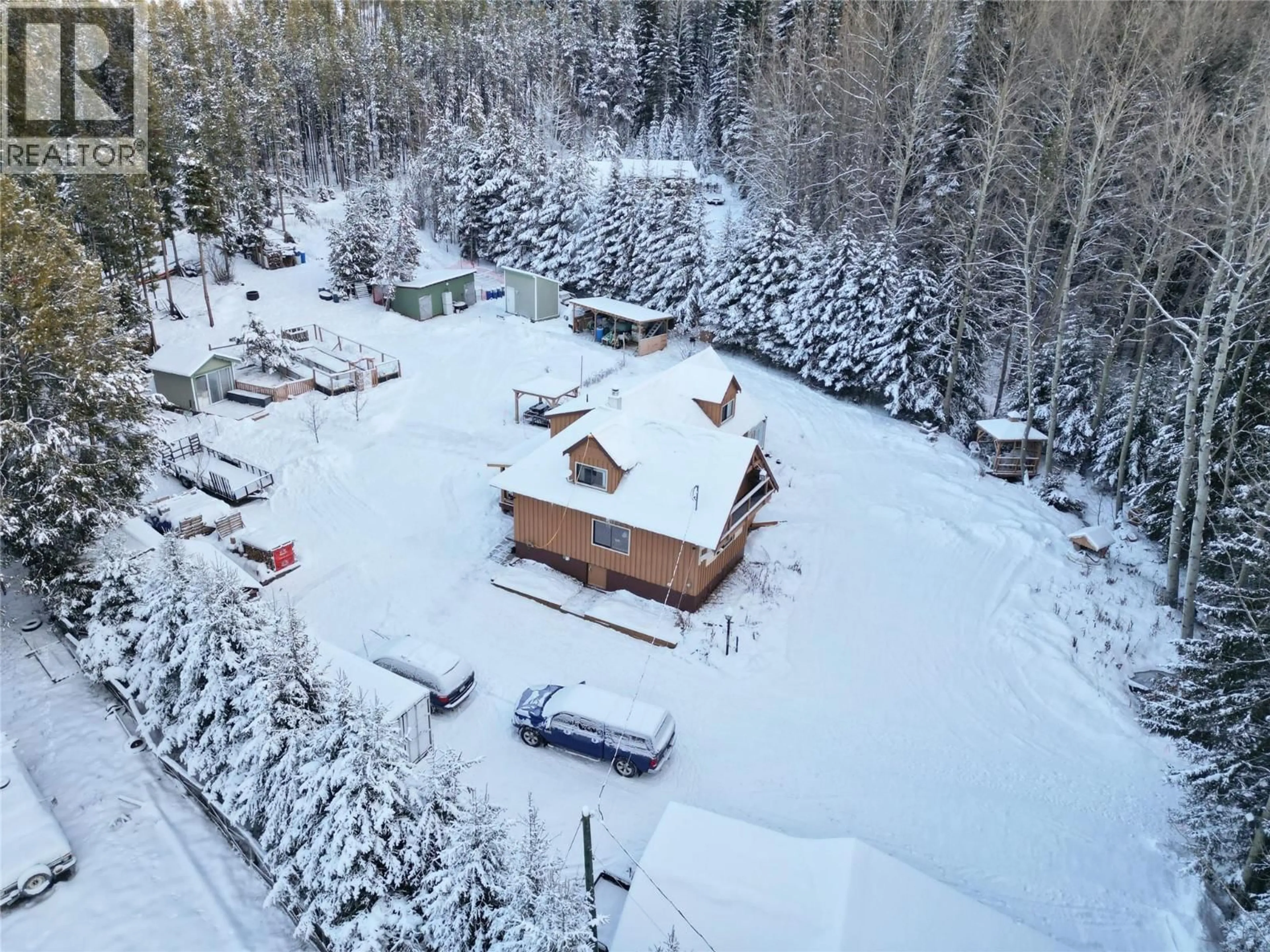 A pic from outside/outdoor area/front of a property/back of a property/a pic from drone, mountain view for 175 LINK LAKE ROAD, Princeton British Columbia V0X1W0