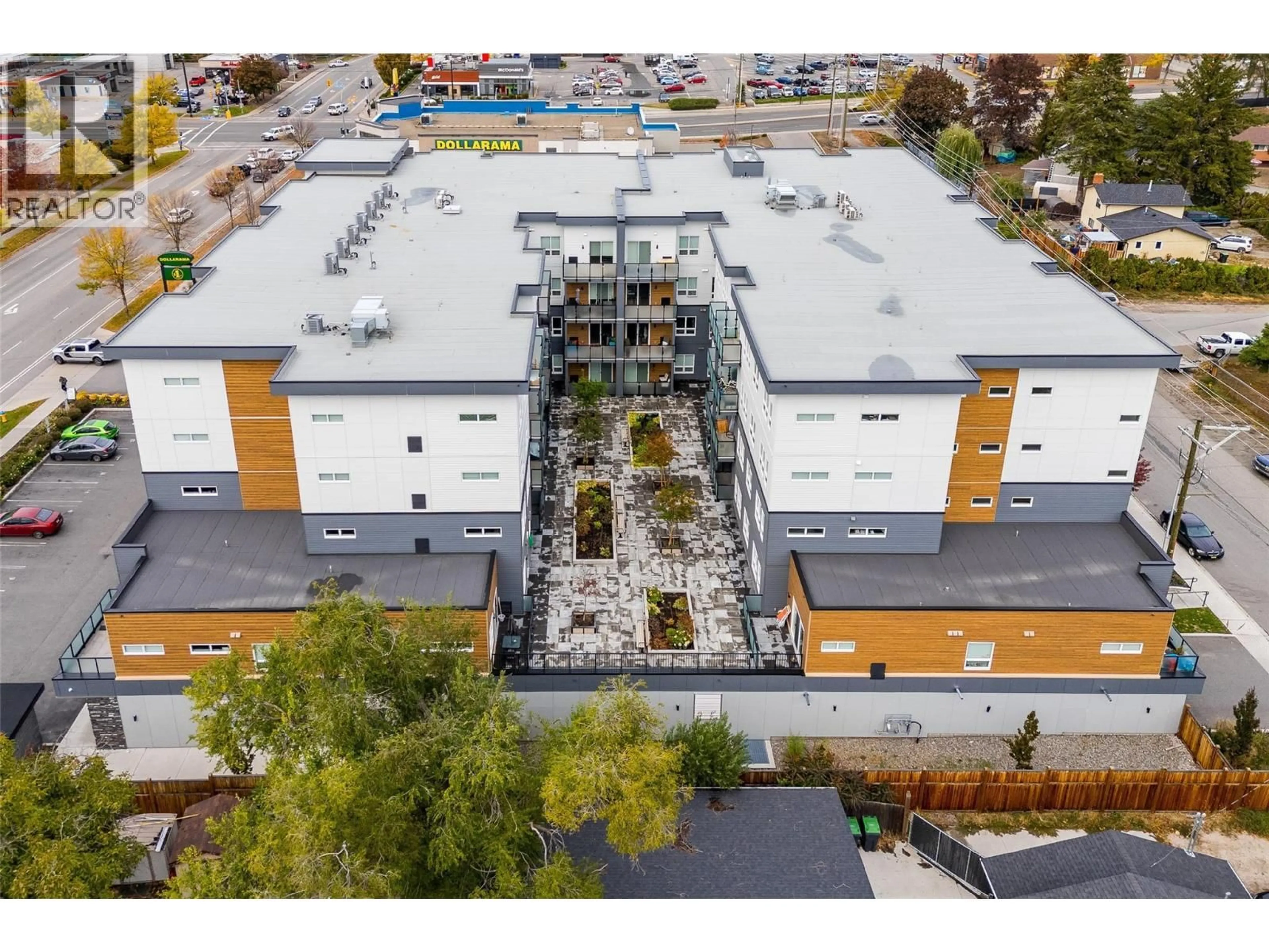 A pic from outside/outdoor area/front of a property/back of a property/a pic from drone, unknown for 205 - 191 HOLLYWOOD ROAD SOUTH, Kelowna British Columbia V1X0B5