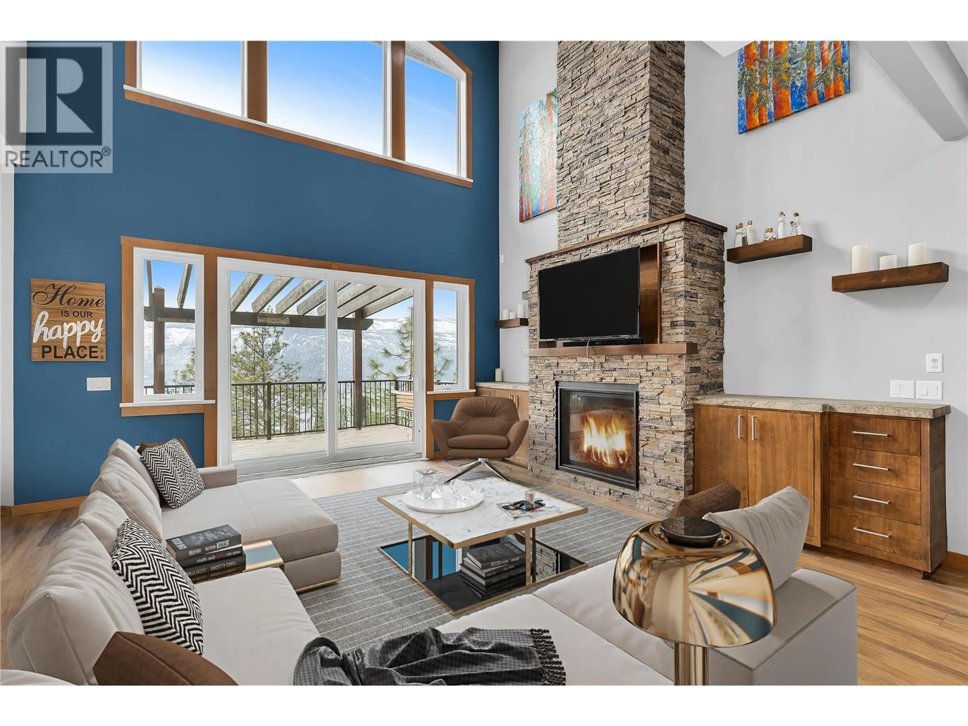 Living room with furniture, unknown for 13598 TOWNSEND DRIVE, Lake Country British Columbia V4V2S8