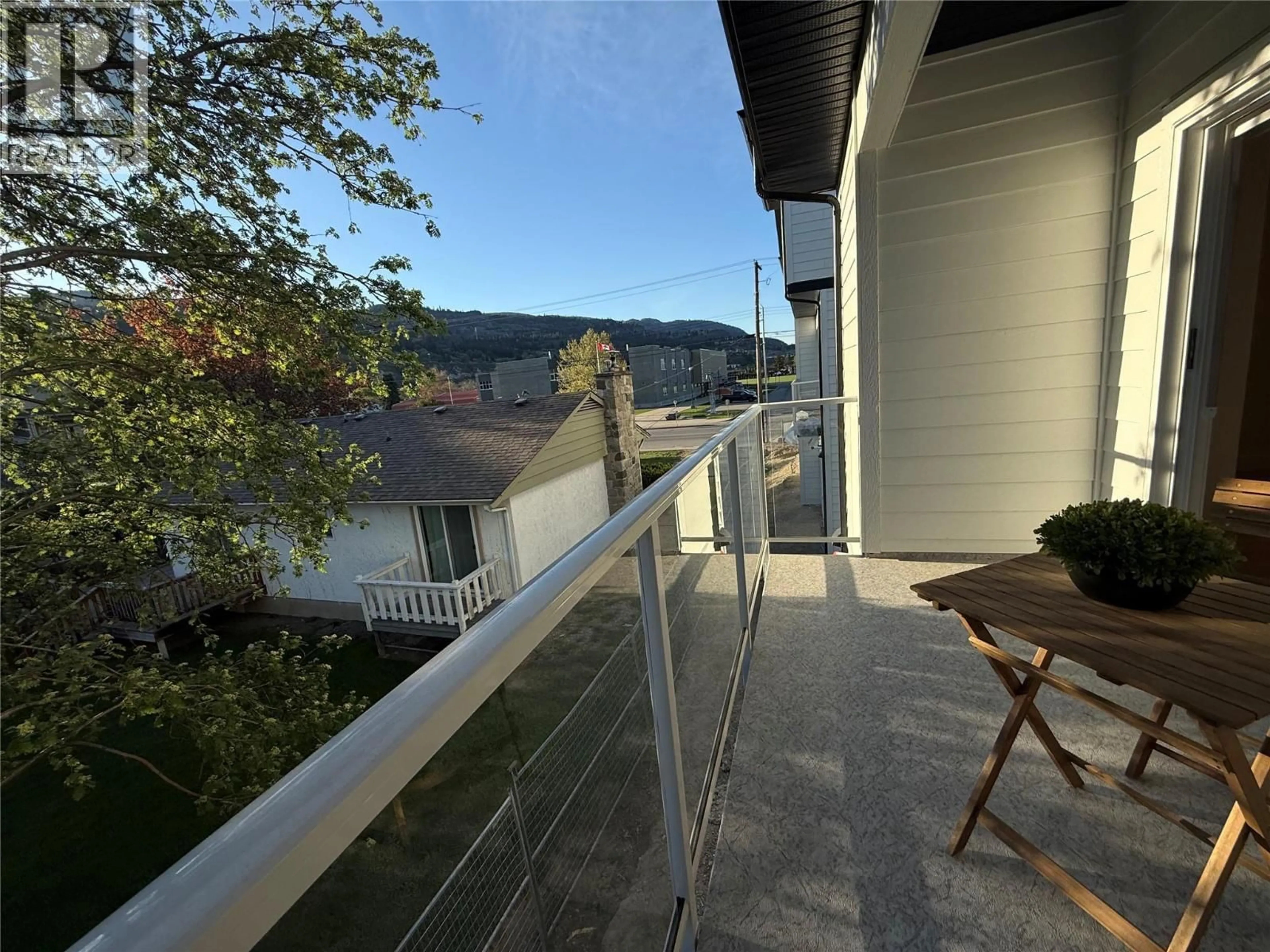 Balcony in the apartment, unknown for 102 - 143 GREEN AVENUE, Penticton British Columbia V2A3S9