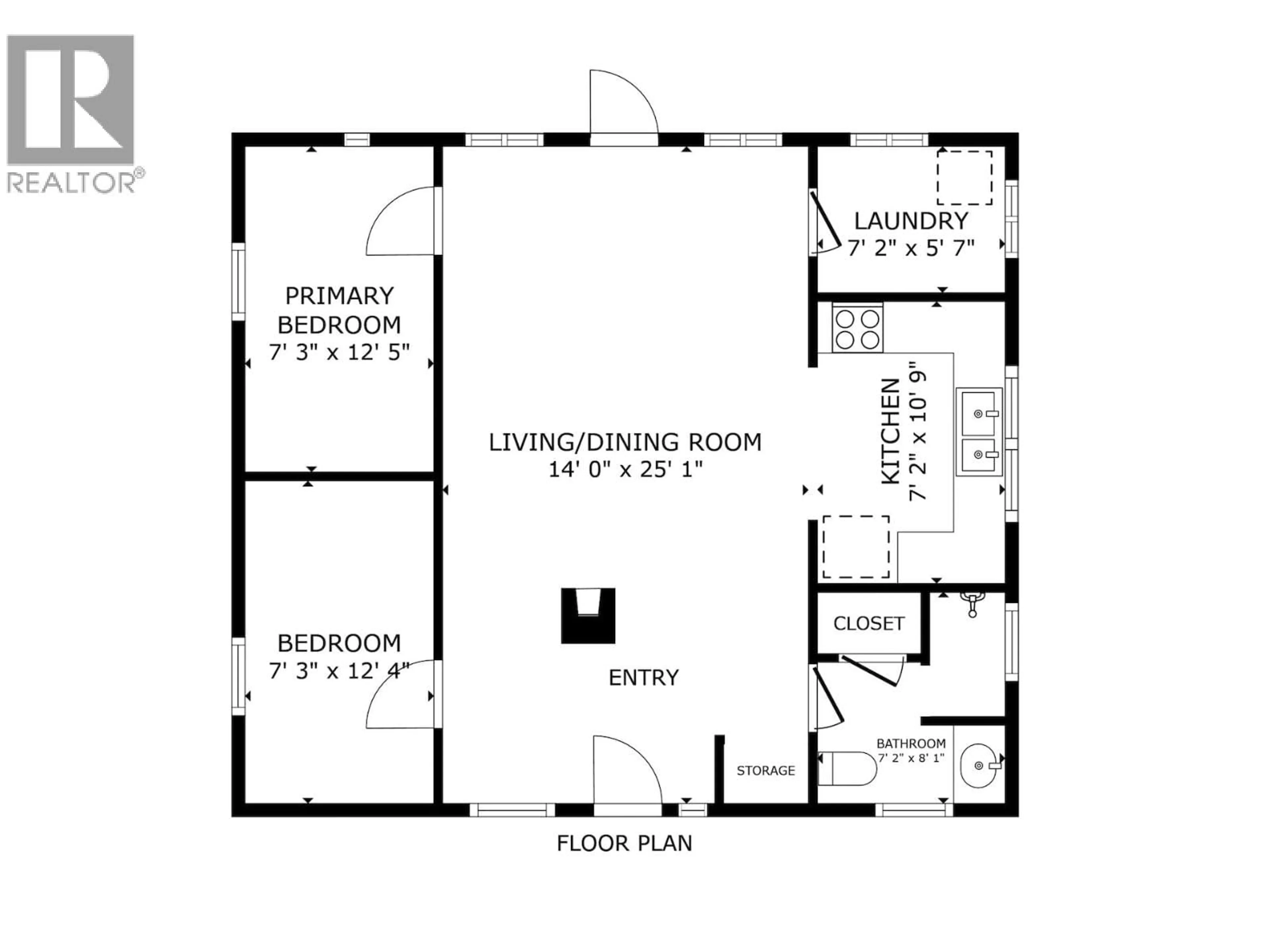 Floor plan for 6610 6 HIGHWAY, Ymir British Columbia V0G2K0