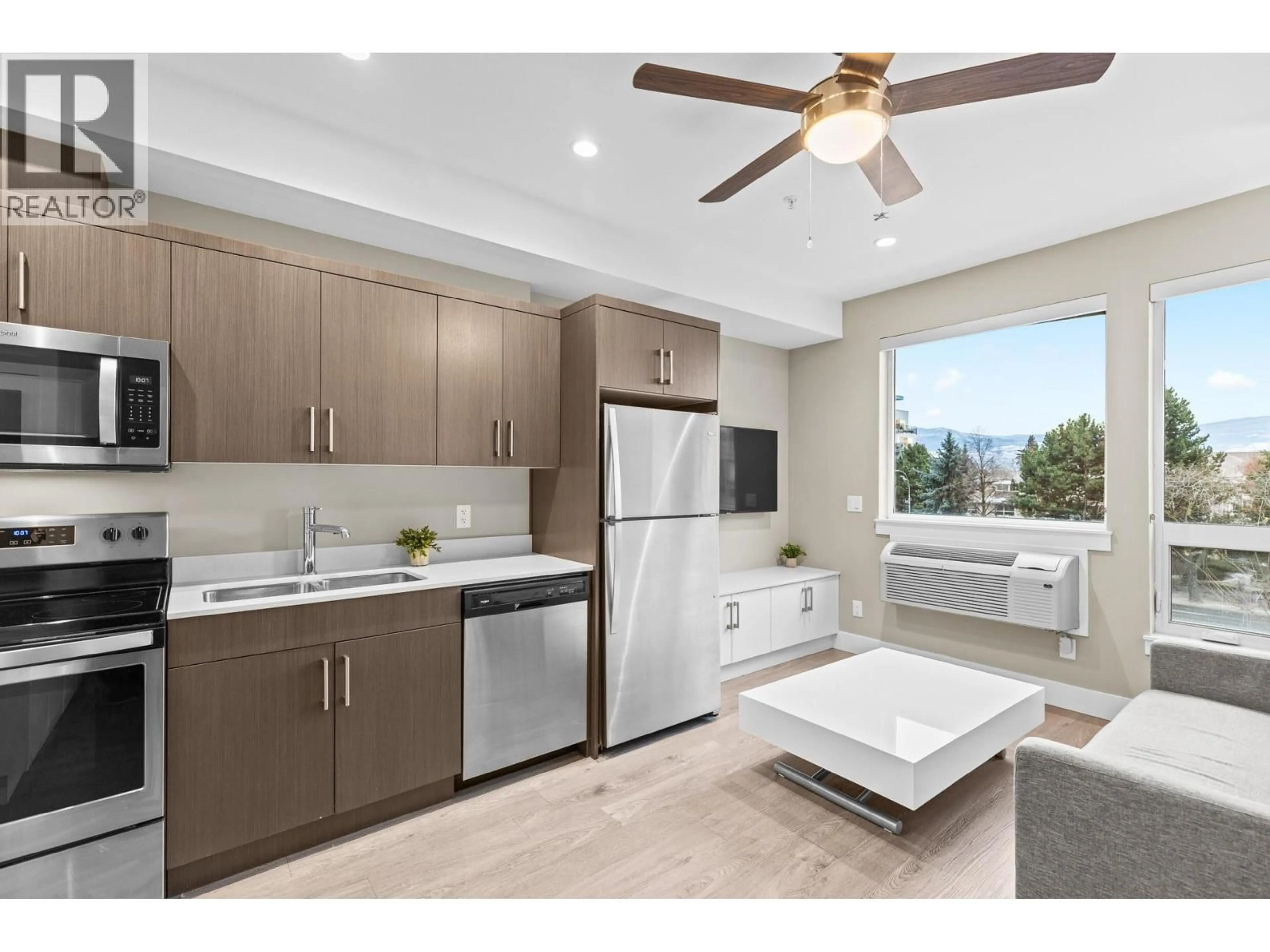 Open concept kitchen, unknown for 430 - 925 LEON AVENUE, Kelowna British Columbia V1Y0E9