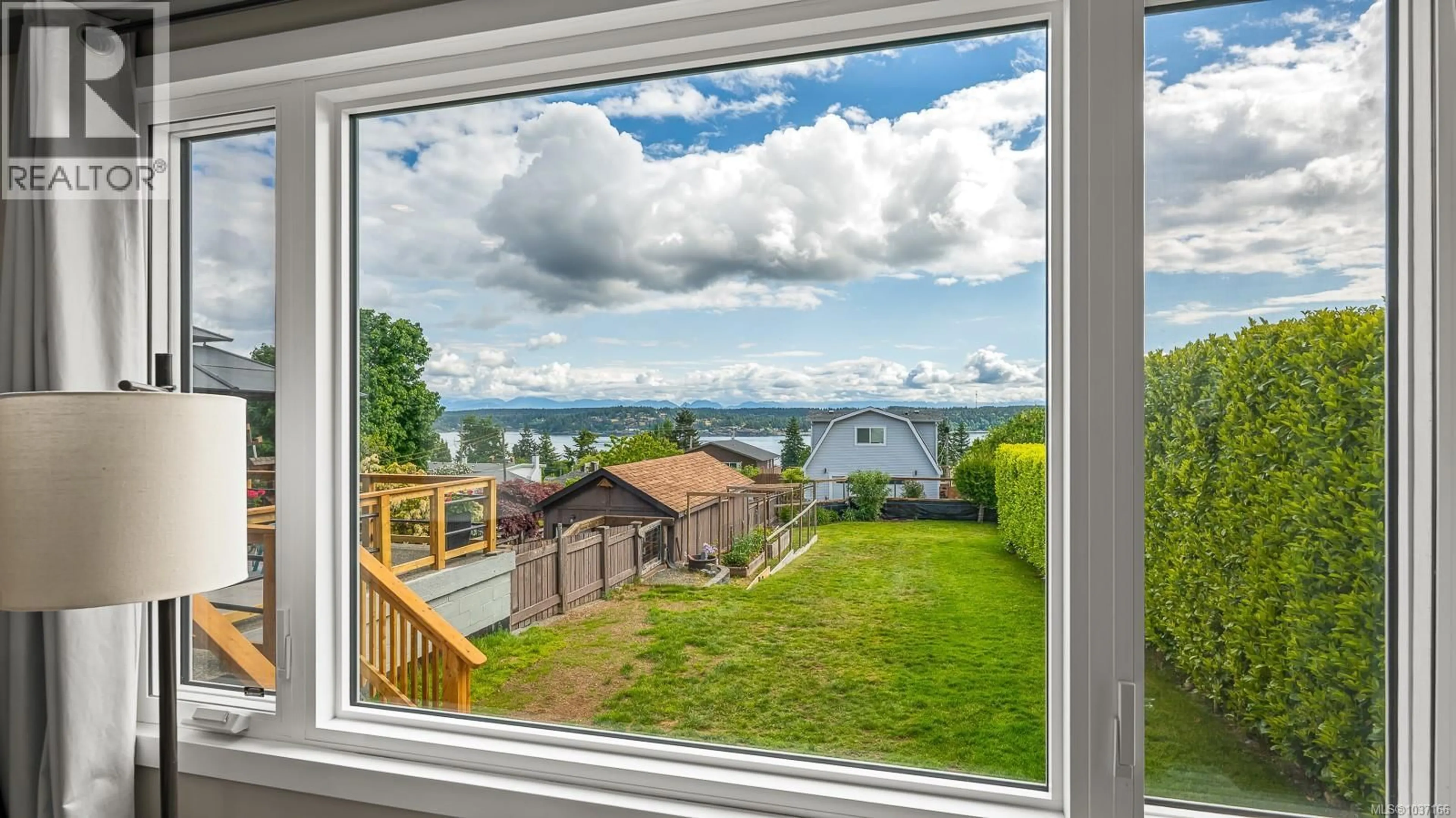 A pic from outside/outdoor area/front of a property/back of a property/a pic from drone, water/lake/river/ocean view for 651 COLWYN STREET, Campbell River British Columbia V9W2Y2