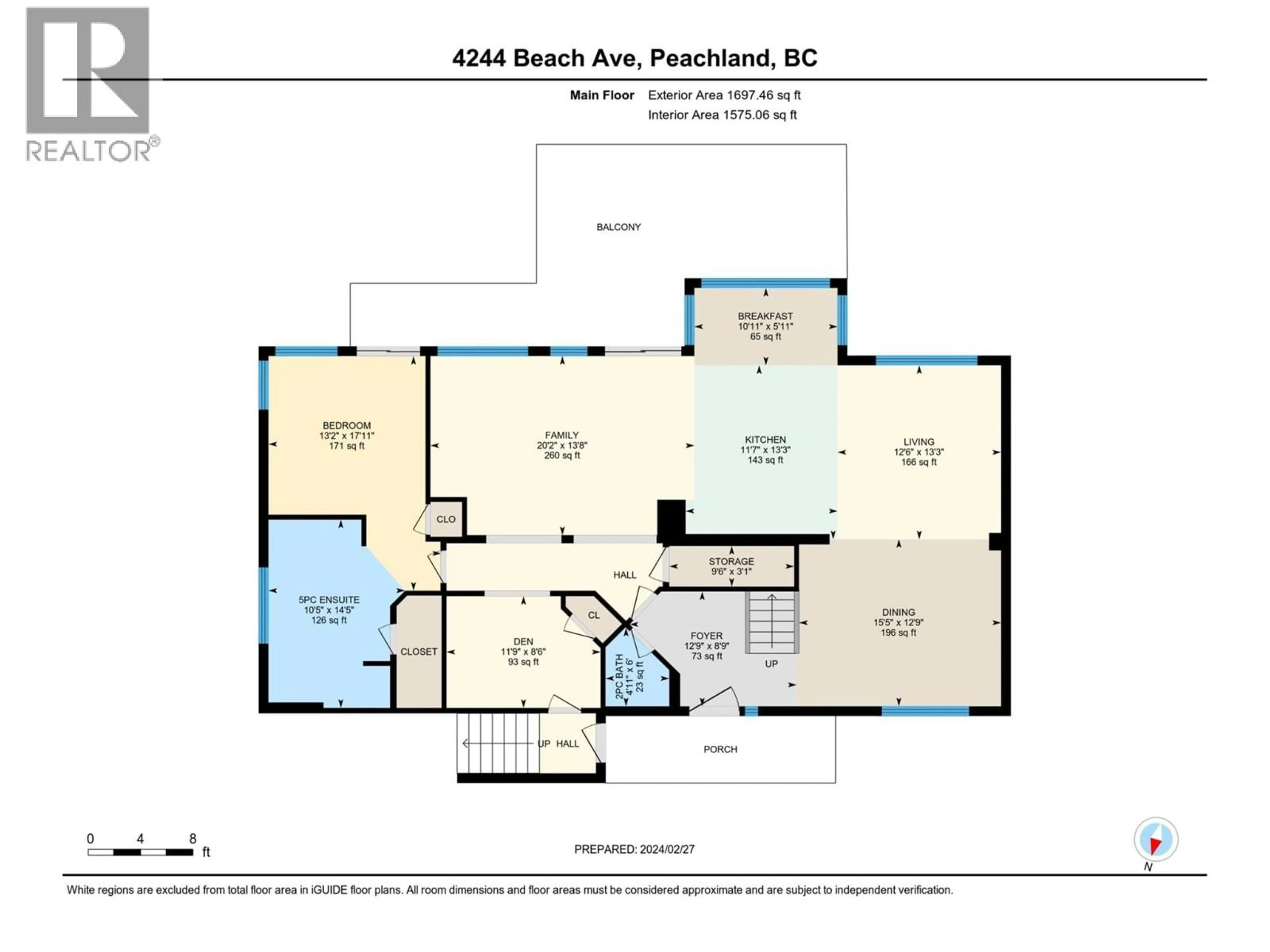 Floor plan for 4244 BEACH AVENUE, Peachland British Columbia V0H1X6