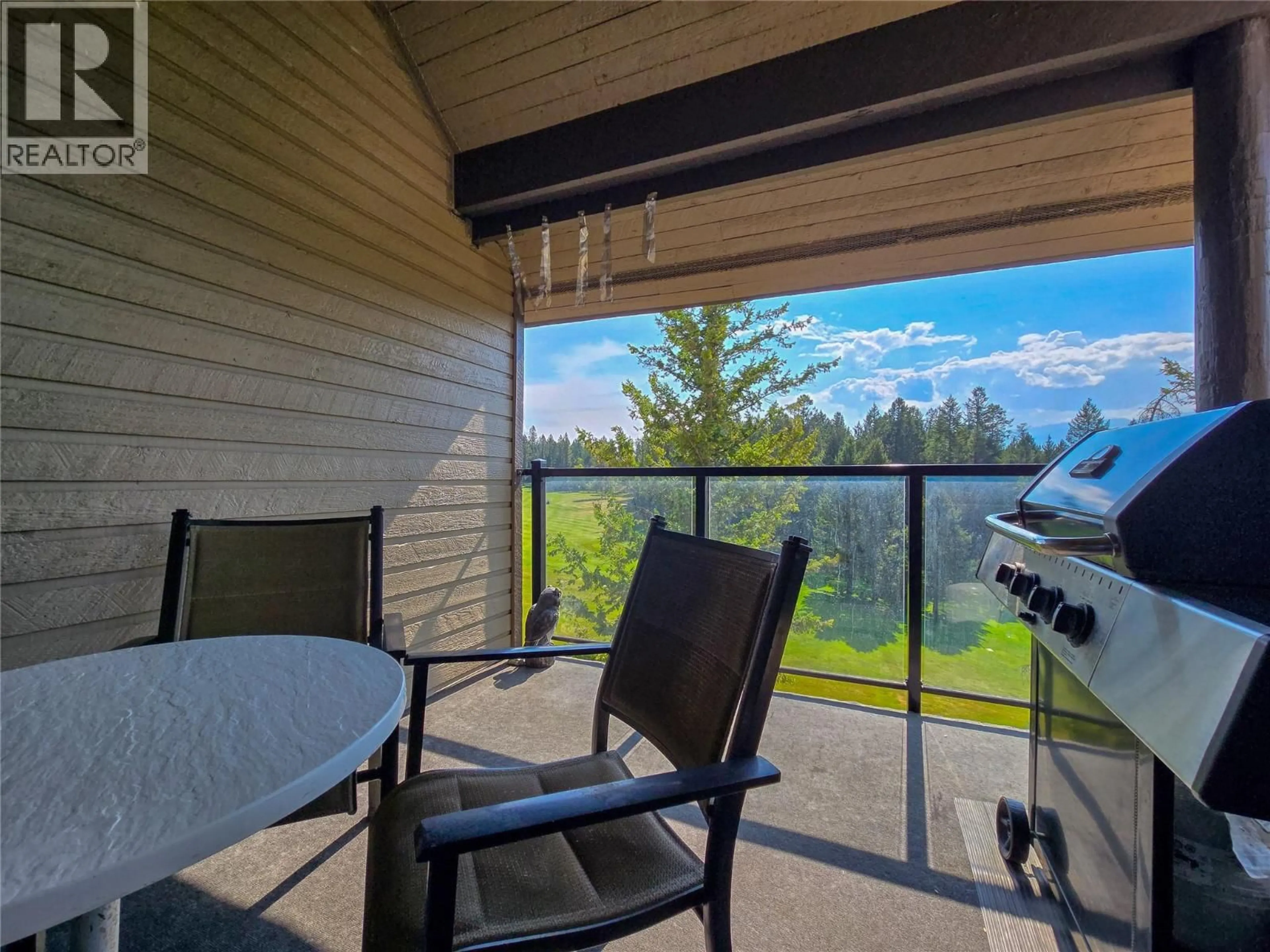 Patio, water/lake/river/ocean view for 7 - 8040 RADIUM GOLF COURSE ROAD, Radium Hot Springs British Columbia V0A1M0