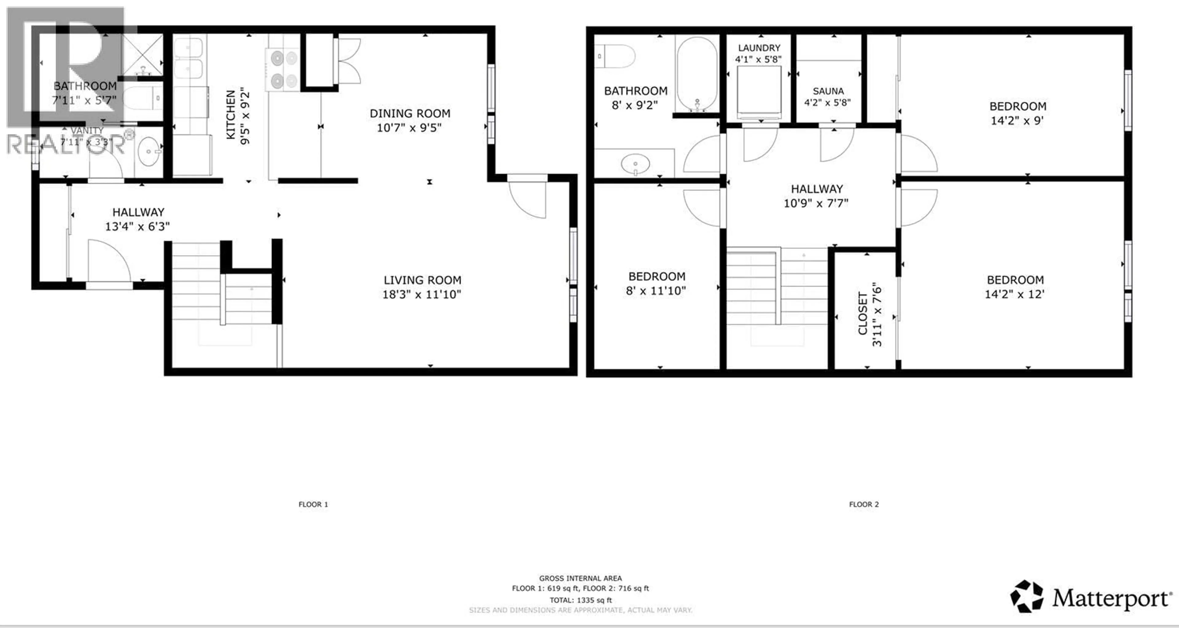 Floor plan for 7 - 8040 RADIUM GOLF COURSE ROAD, Radium Hot Springs British Columbia V0A1M0