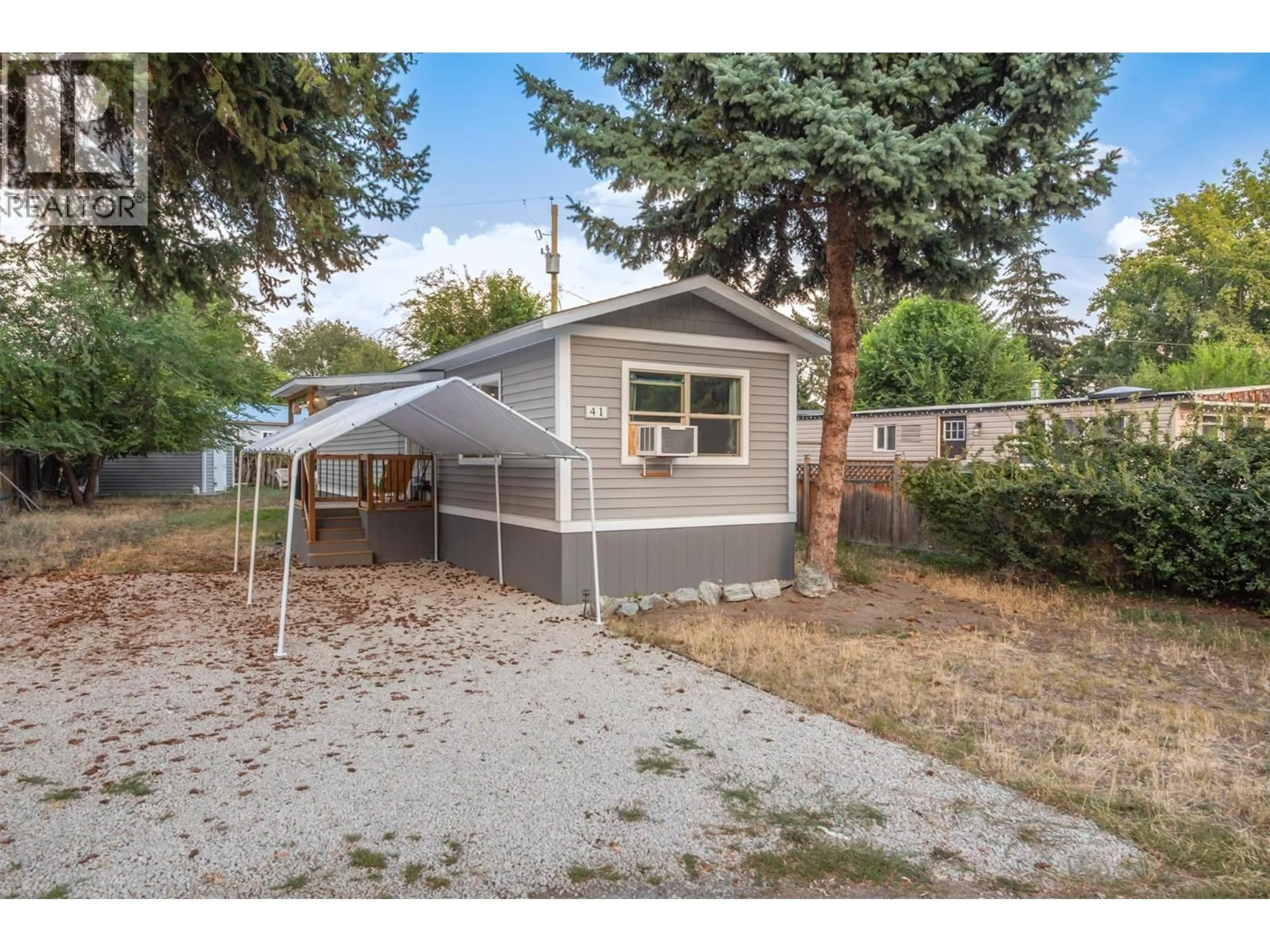 Home with vinyl exterior material, street for 41 - 2065 BOUCHERIE ROAD, Westbank British Columbia V4T2A8
