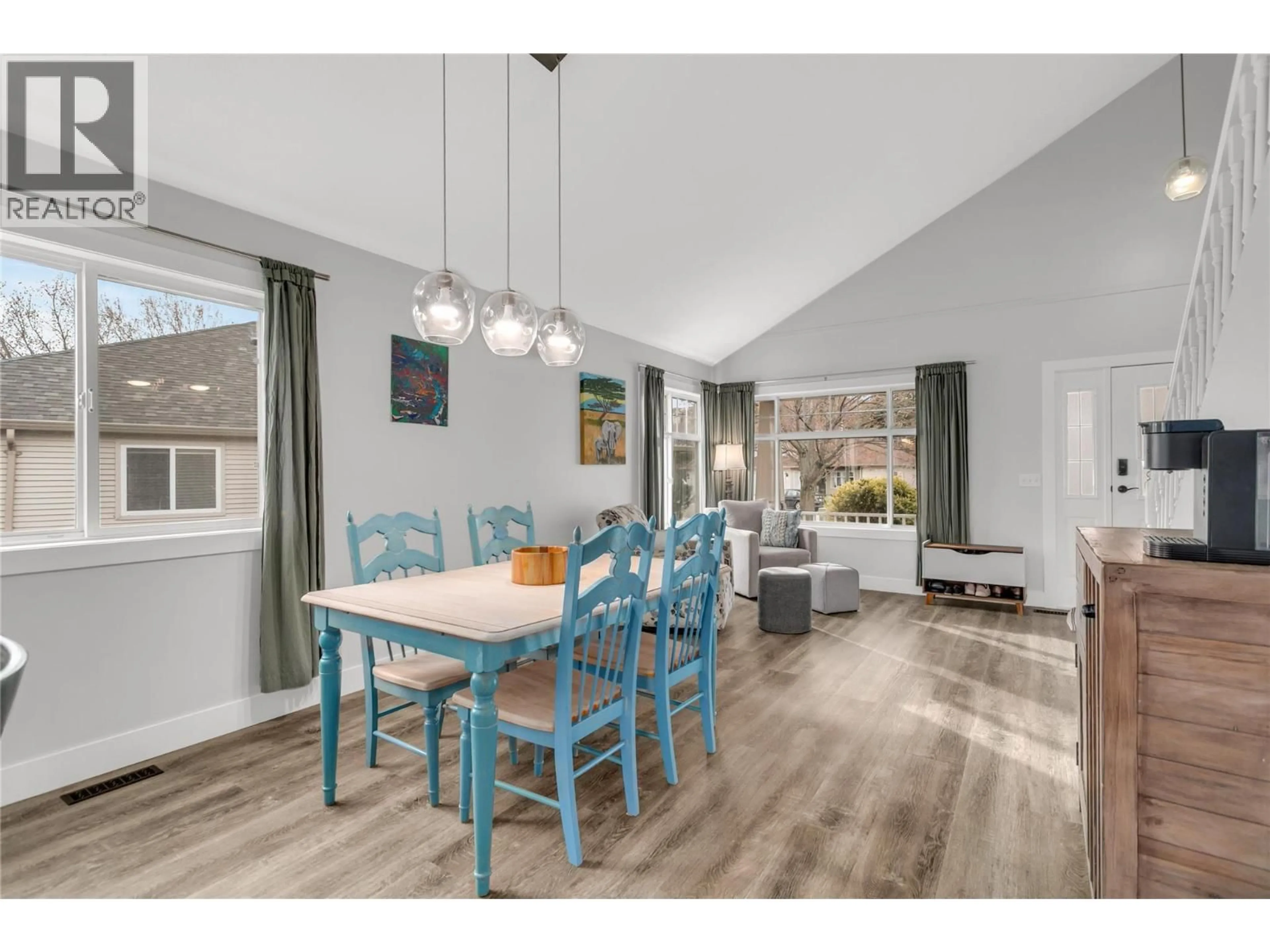 Dining room, wood/laminate floor for 3819 GLEN CANYON DRIVE, West Kelowna British Columbia V4T2P7