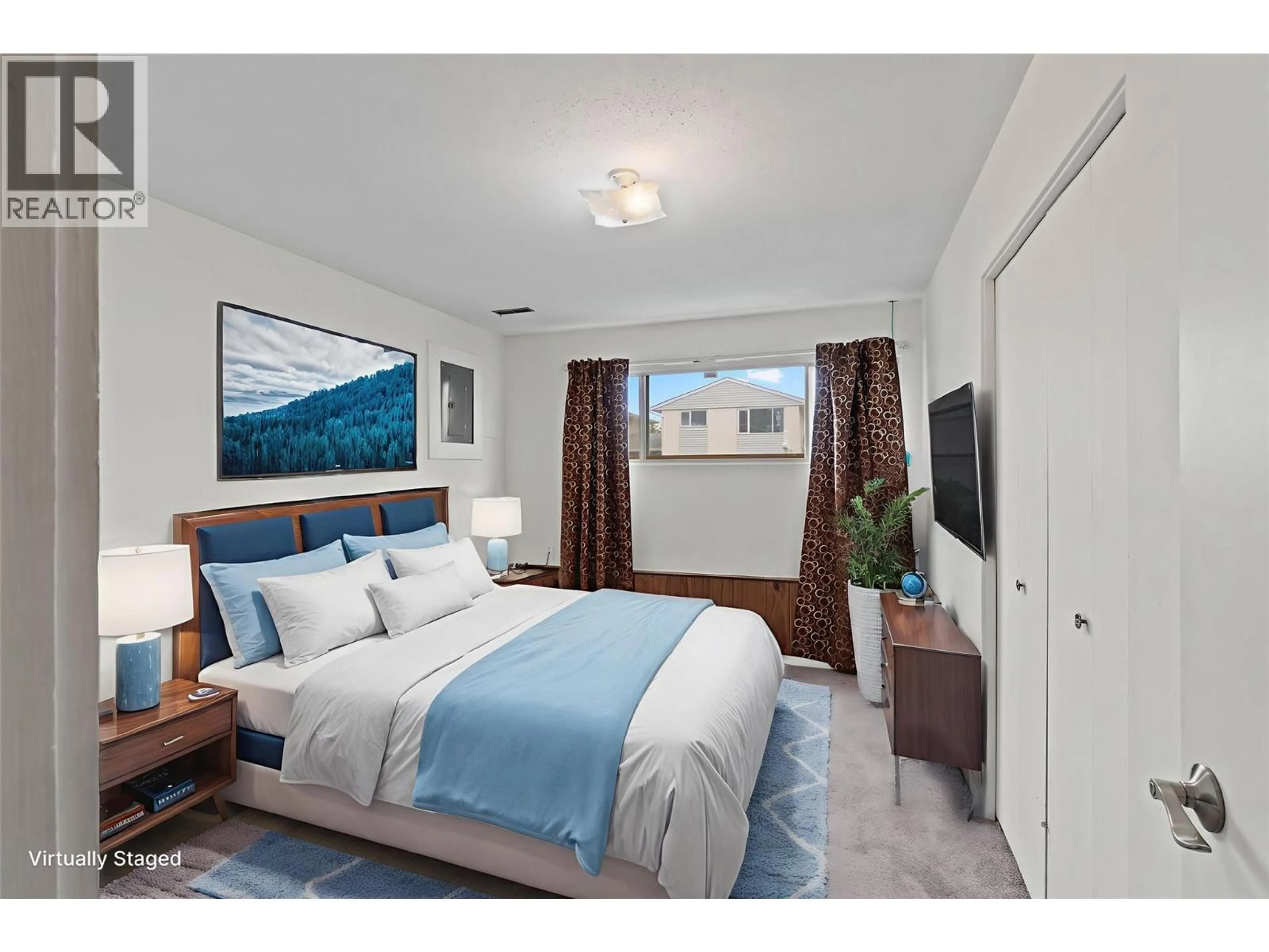 Bedroom with bed, unknown for 91 - 800 VALHALLA DRIVE, Kamloops British Columbia V2B1R8