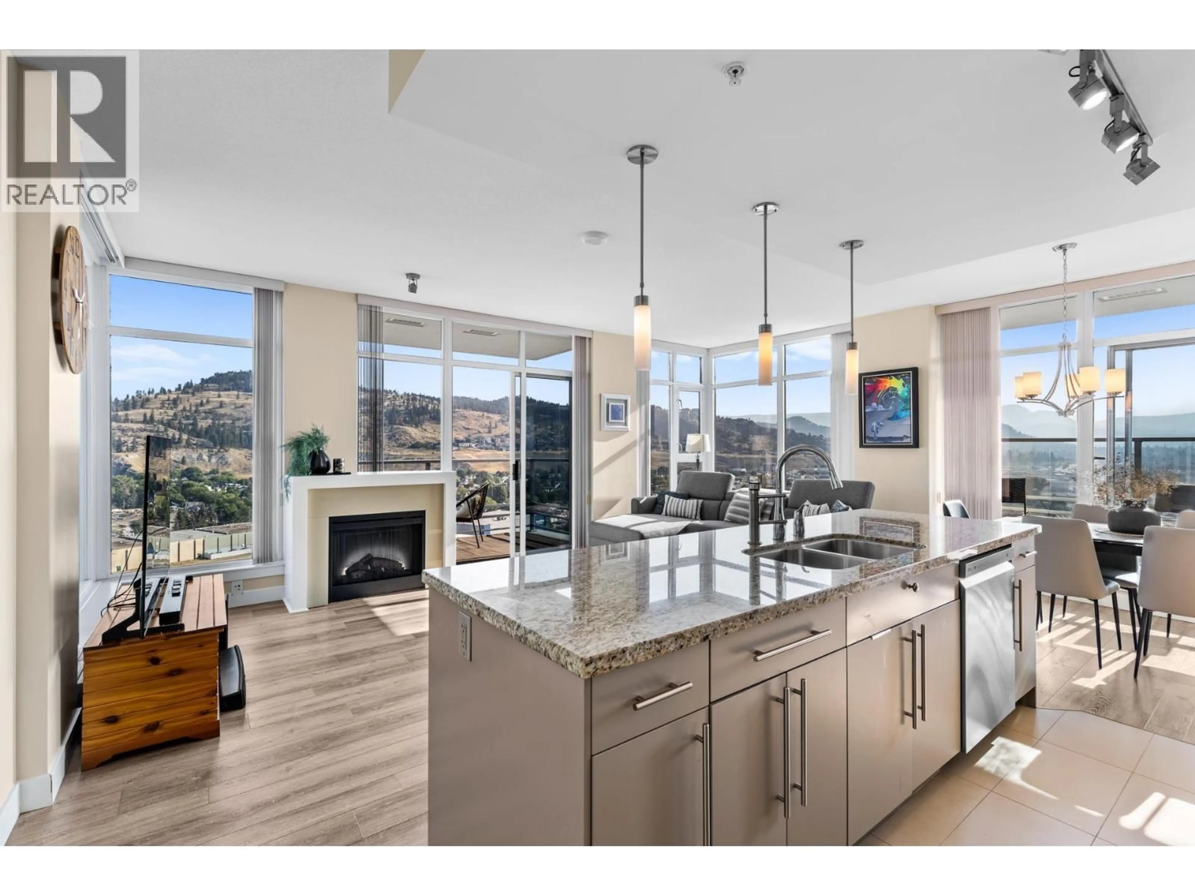 Open concept kitchen, unknown for 2103 - 1075 SUNSET DRIVE, Kelowna British Columbia V1Y9Y9