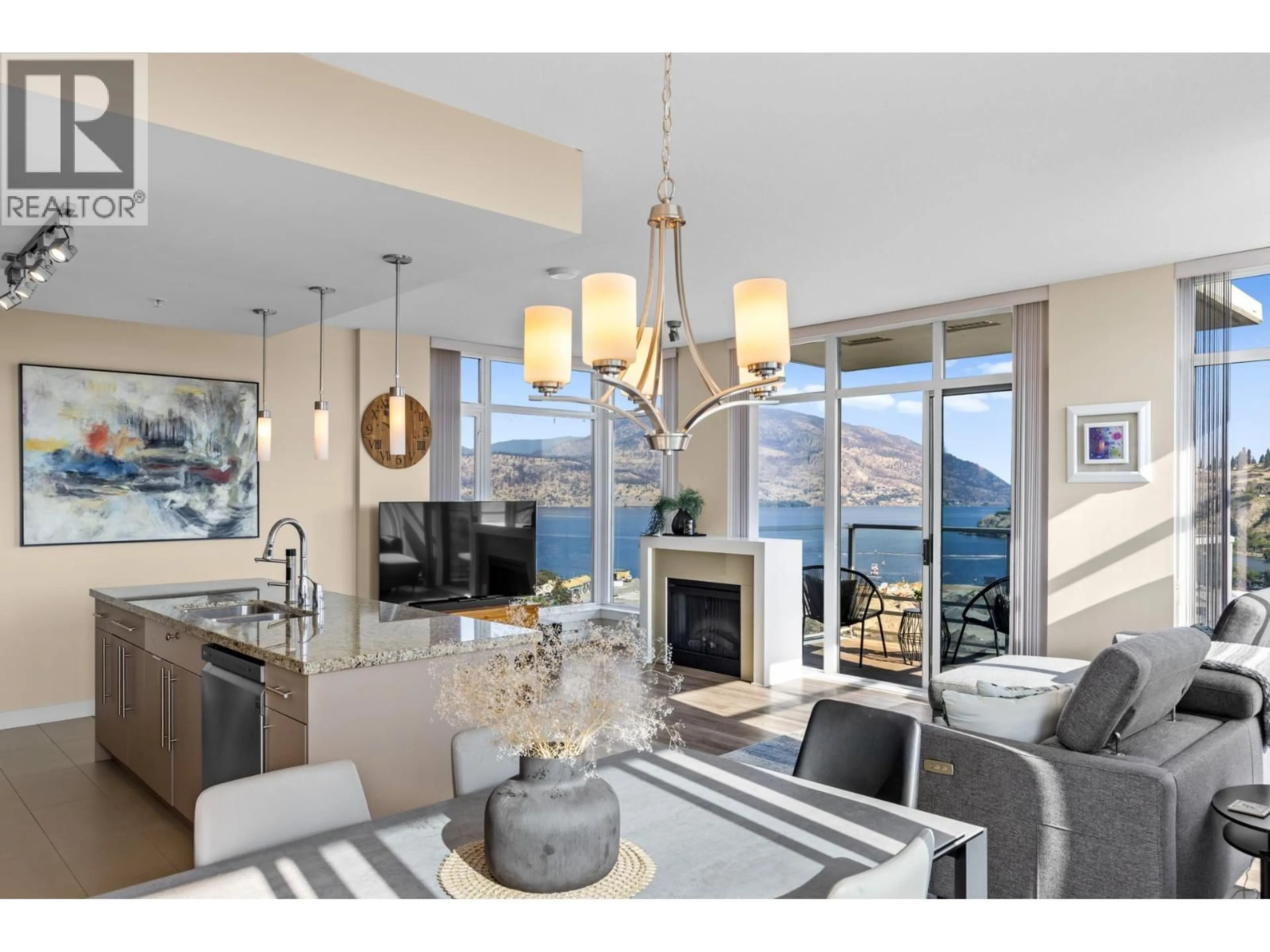 Open concept kitchen, unknown for 2103 - 1075 SUNSET DRIVE, Kelowna British Columbia V1Y9Y9