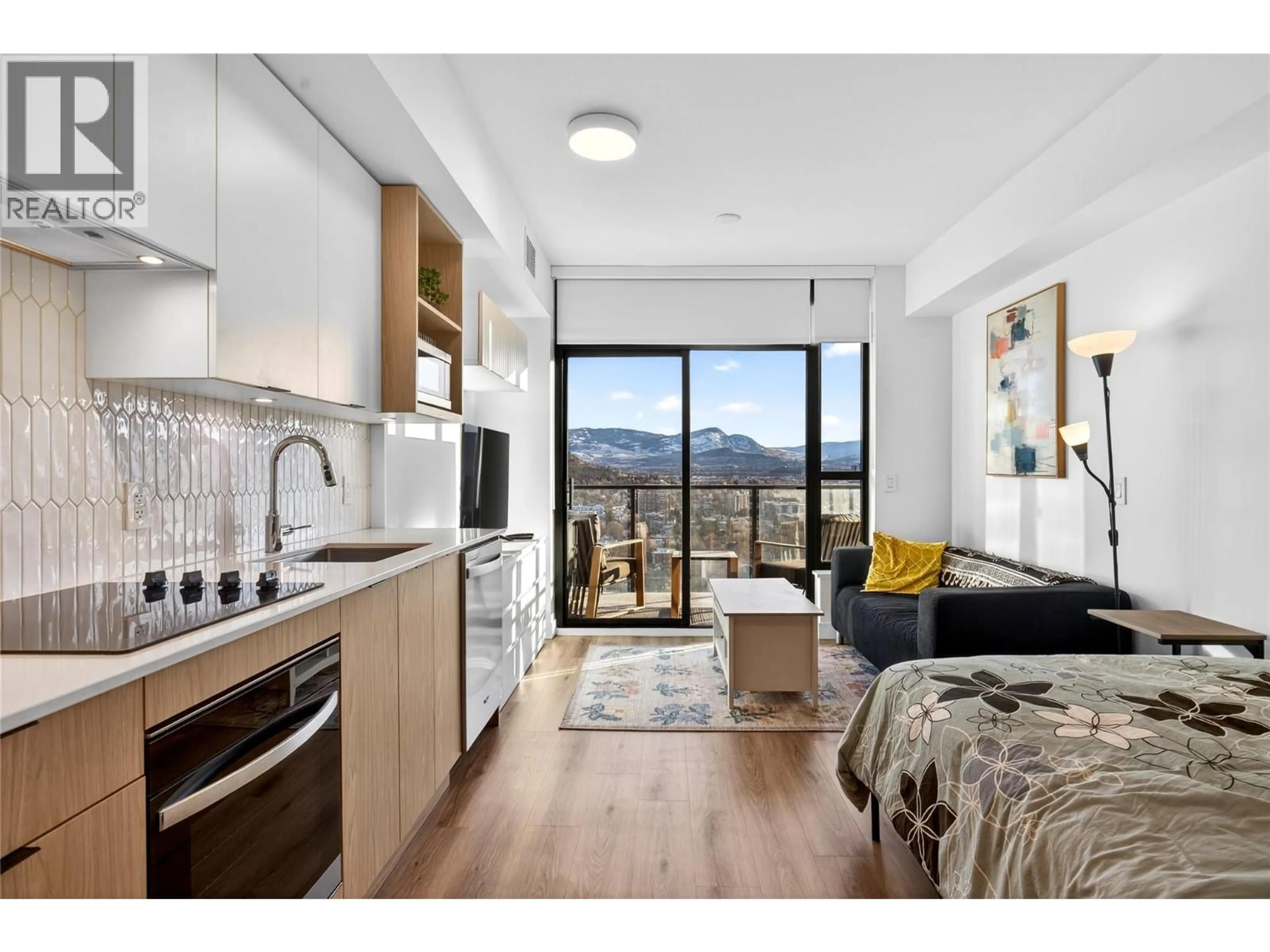 Open concept kitchen, unknown for 2606 - 1488 BERTRAM STREET, Kelowna British Columbia V1Y0M6