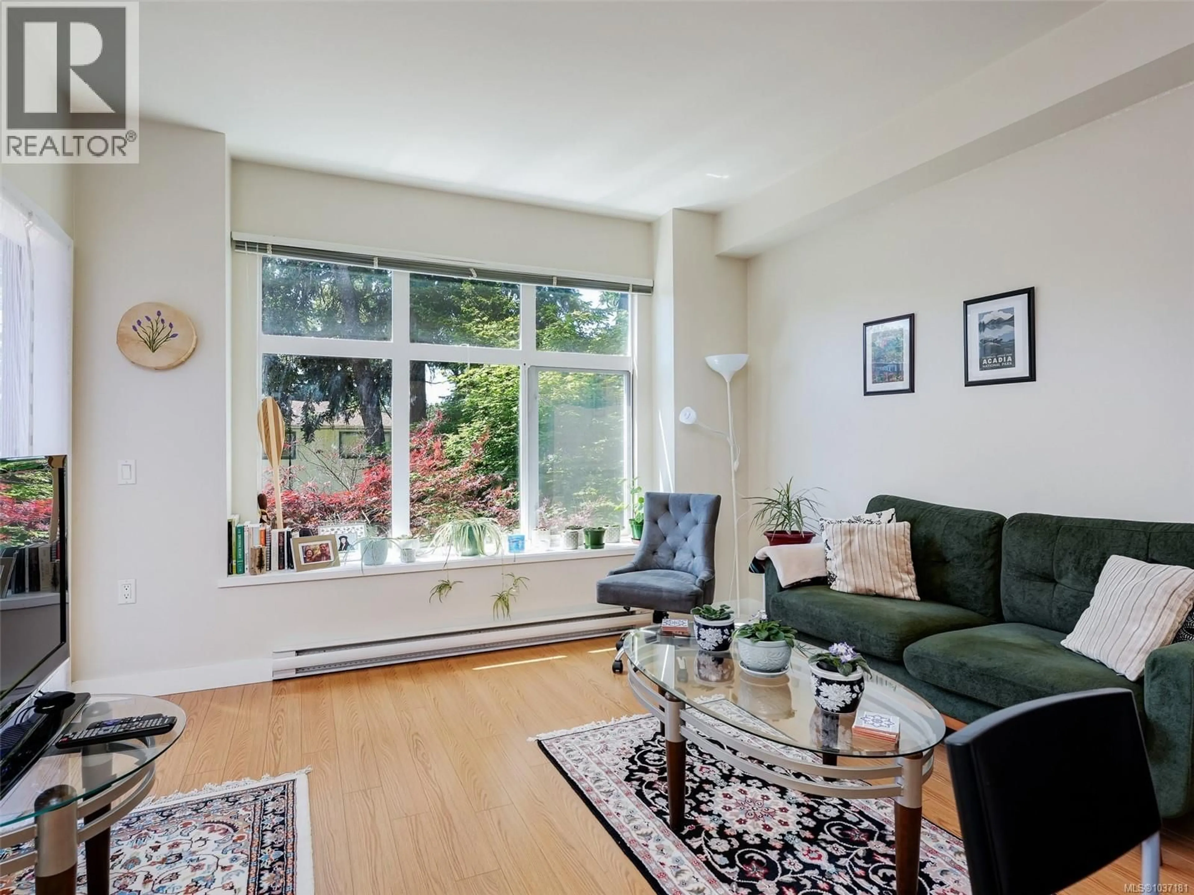 Living room with furniture, unknown for 205 - 4030 BORDEN STREET, Saanich British Columbia V8X2E9