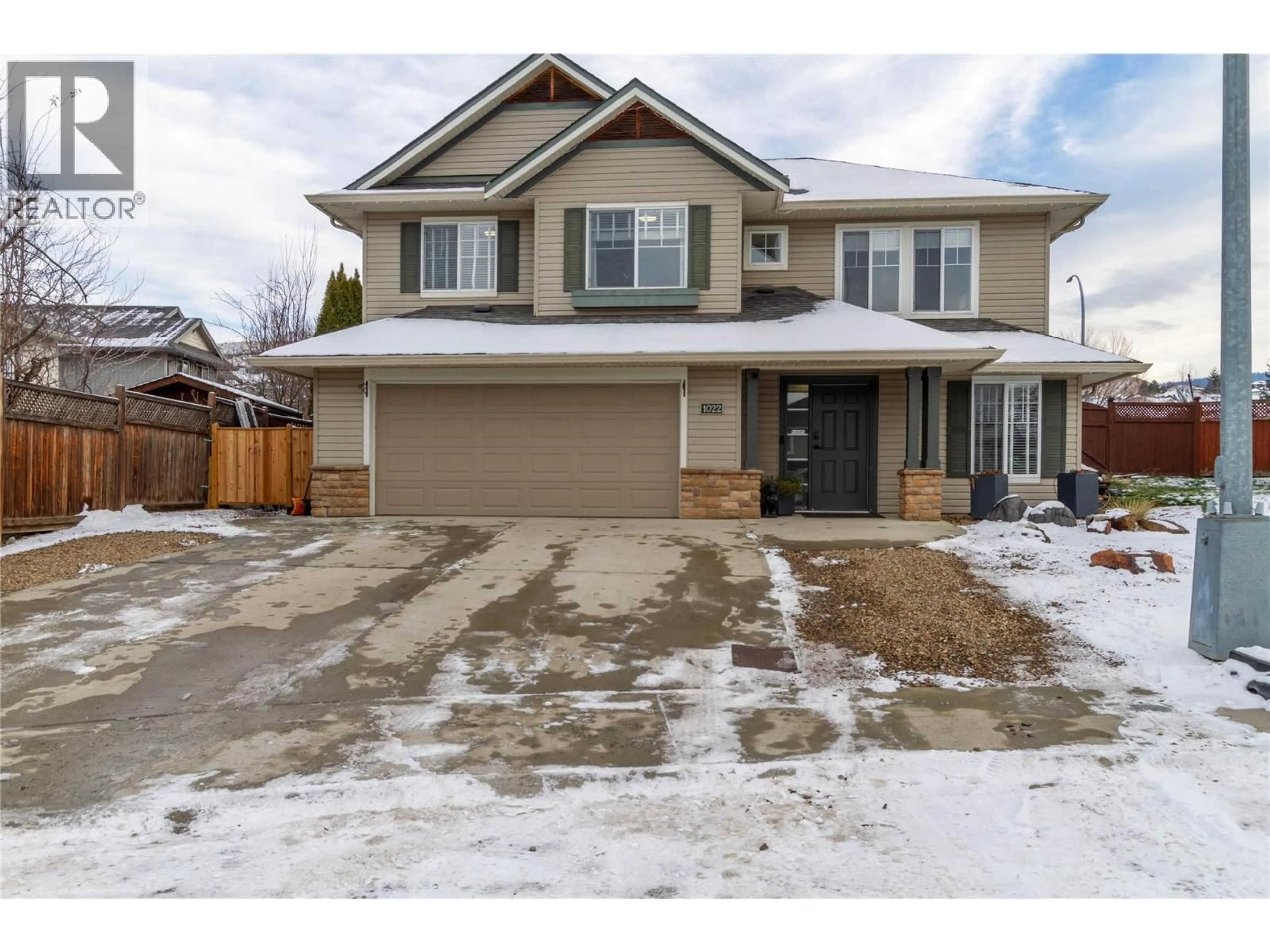 Home with brick exterior material, street for 1022 MT ATKINSON COURT, Vernon British Columbia V1B3Z2