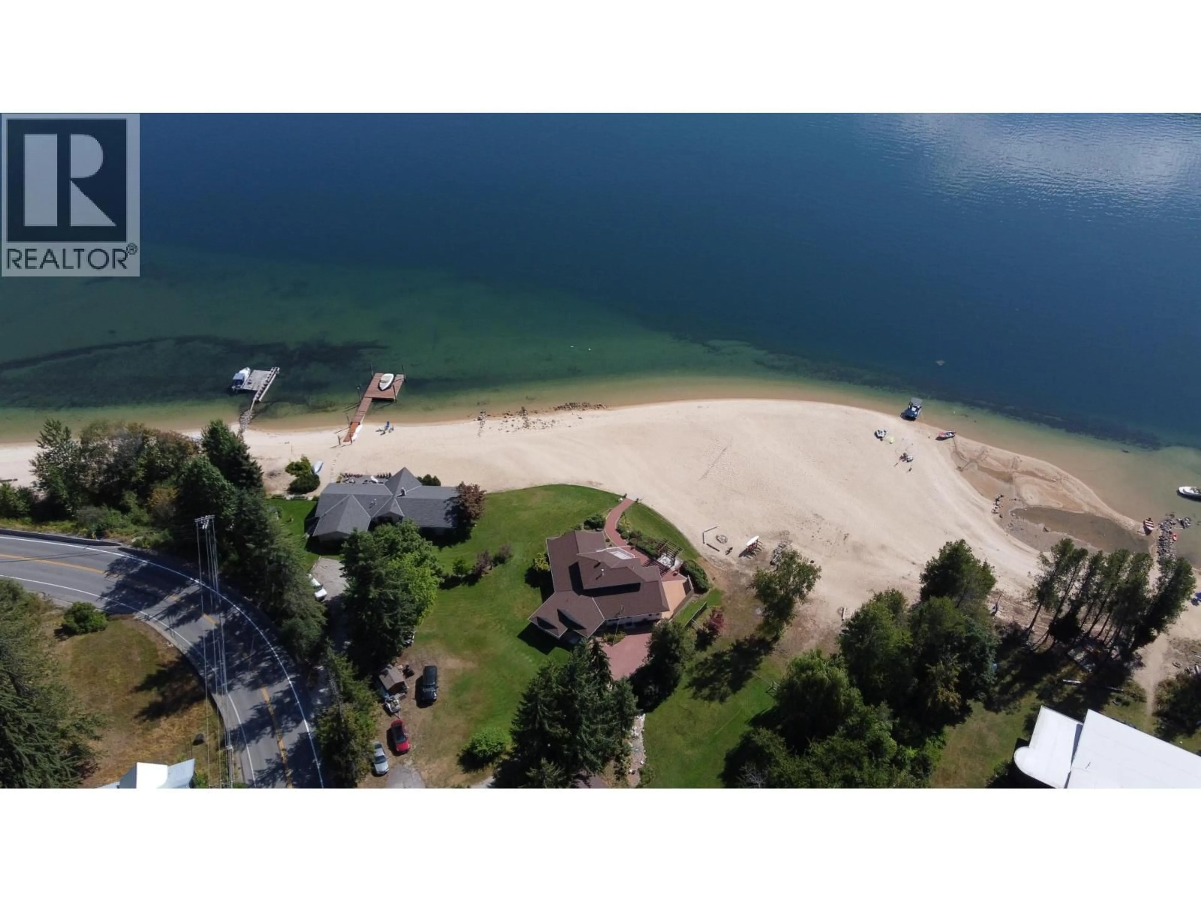 A pic from outside/outdoor area/front of a property/back of a property/a pic from drone, water/lake/river/ocean view for 2194 3A HIGHWAY, Nelson British Columbia V1L6K5