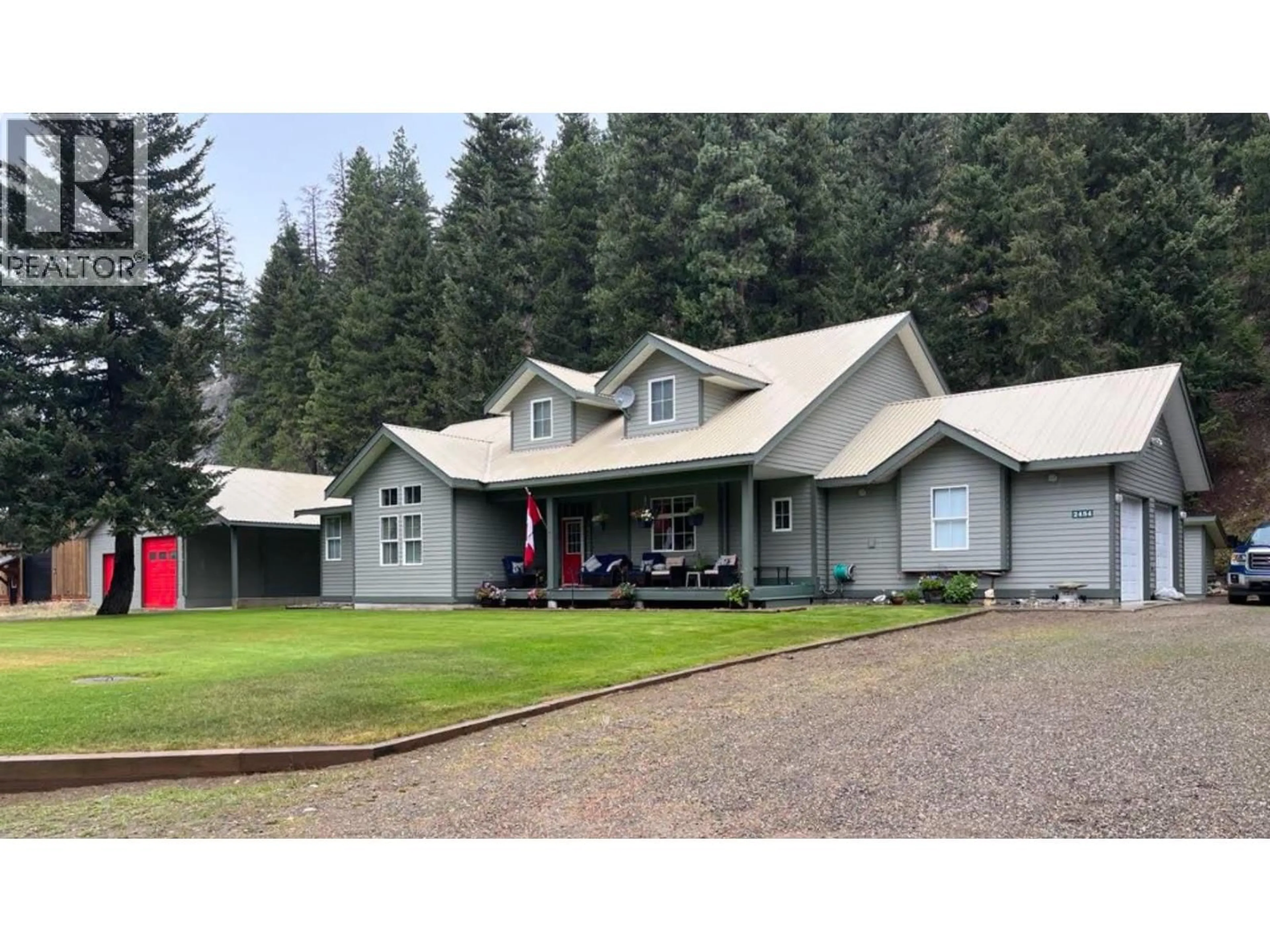 Home with vinyl exterior material, unknown for 2454 COALMONT ROAD, Tulameen British Columbia V0X0A0