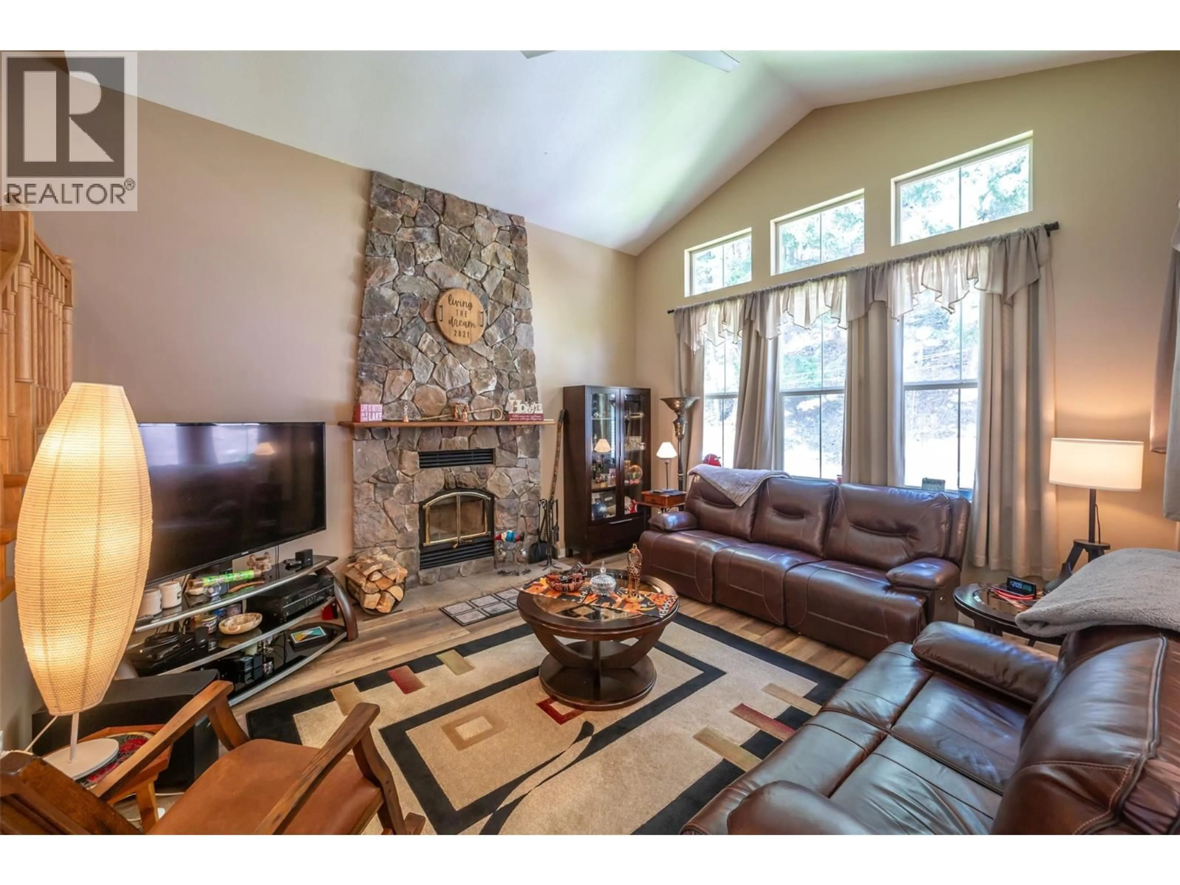 Living room with furniture, unknown for 2454 COALMONT ROAD, Tulameen British Columbia V0X0A0