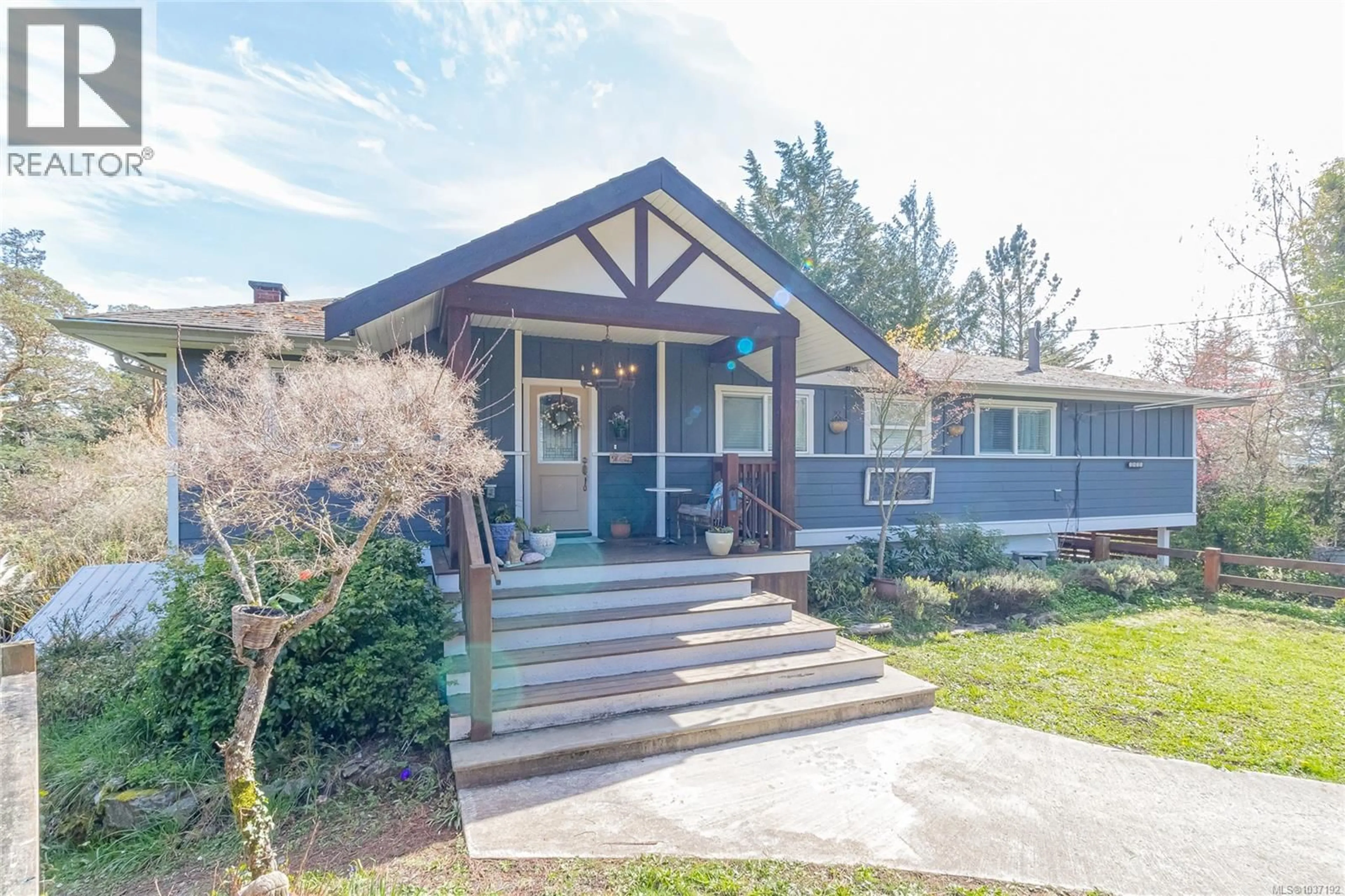 Home with vinyl exterior material, street for 3931 CIRCLE DRIVE, Metchosin British Columbia V9C4A9