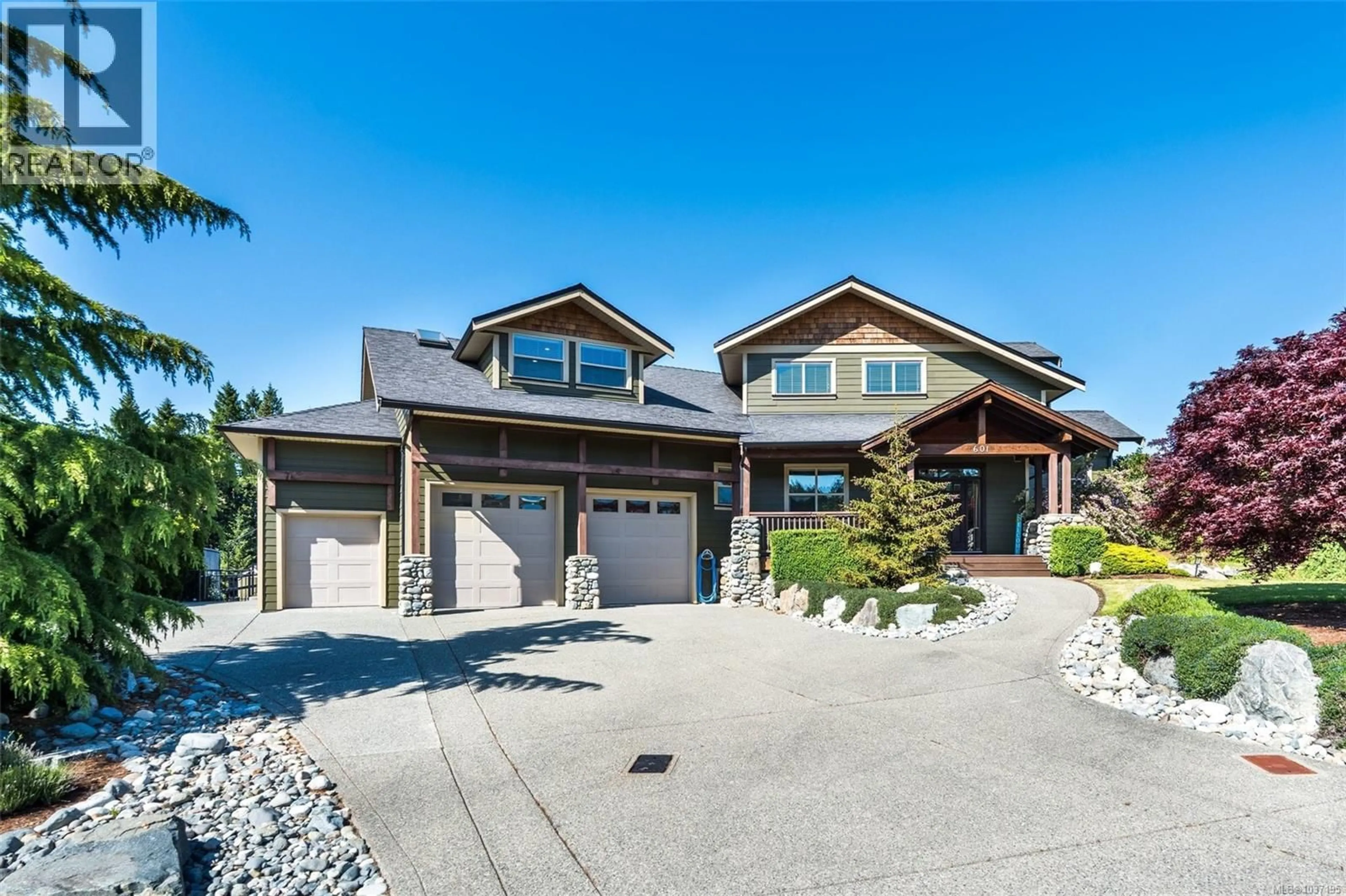 Home with brick exterior material, street for 601 SENTINEL DRIVE, Mill Bay British Columbia V0R2P4