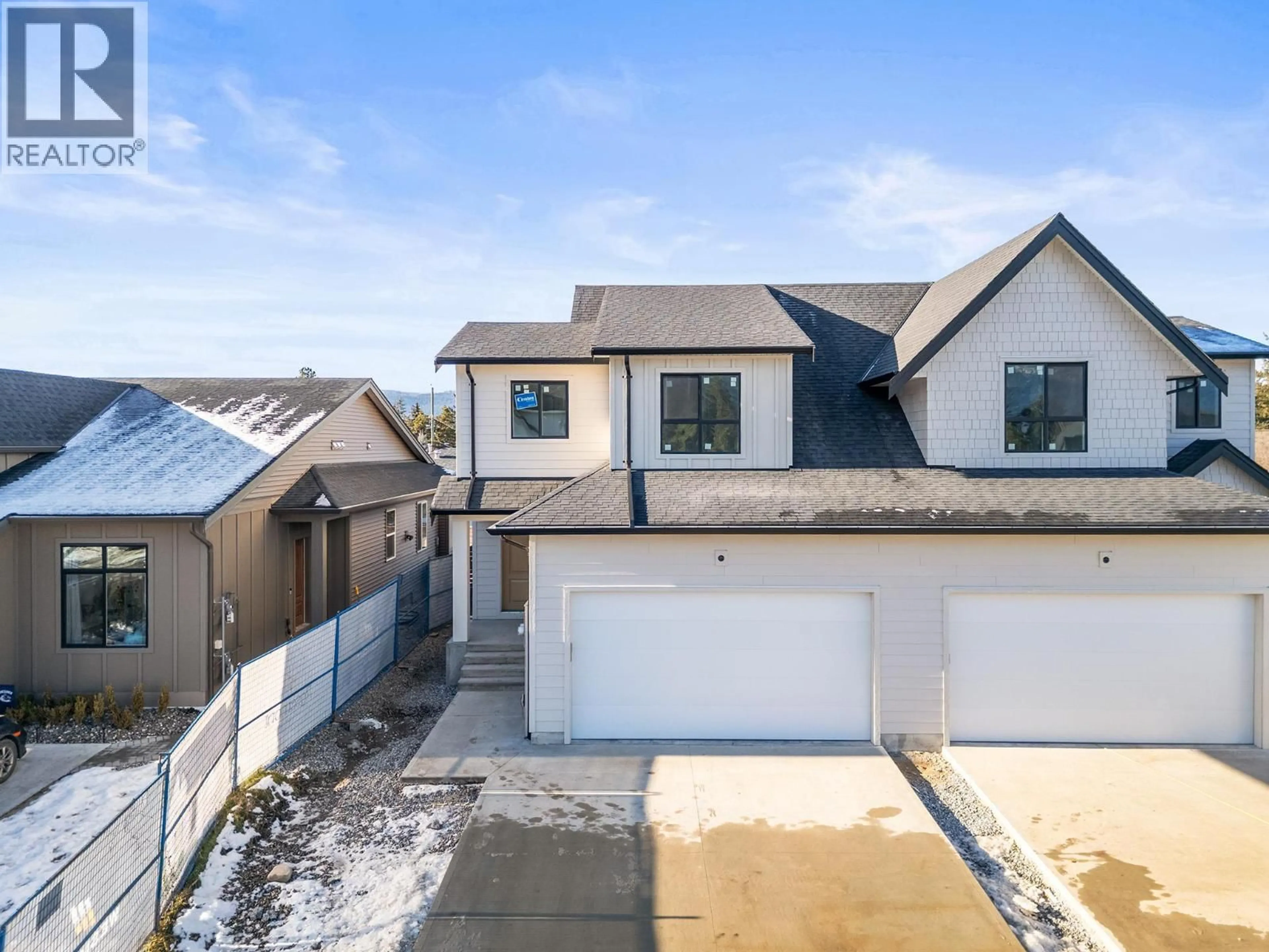 A pic from outside/outdoor area/front of a property/back of a property/a pic from drone, street for 101 - 2455 BRADLEY DRIVE, Armstrong British Columbia V4Y0Y4