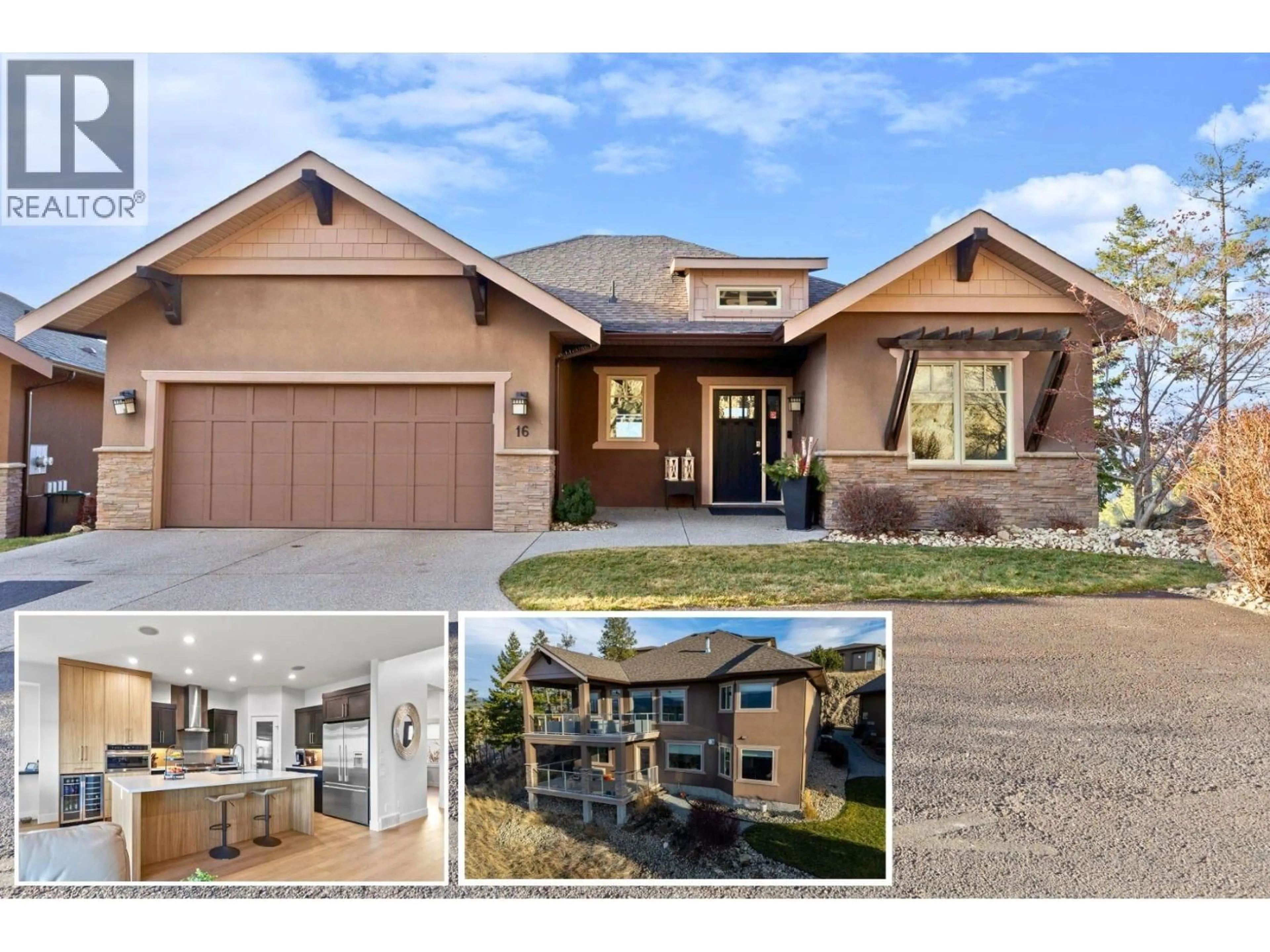 Home with brick exterior material, street for 16 - 2450 SELKIRK DRIVE, Kelowna British Columbia V1V2Z5