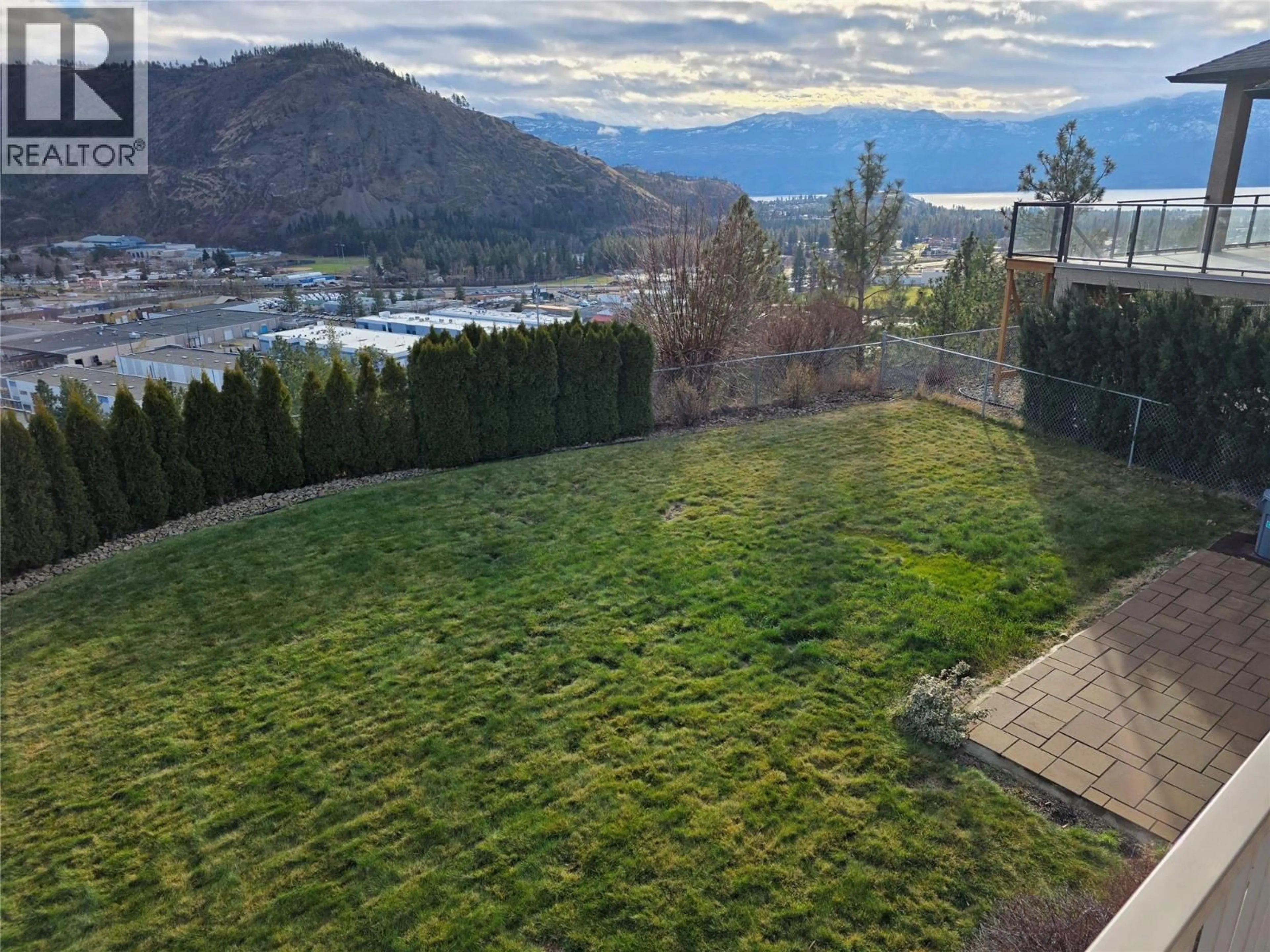 A pic from outside/outdoor area/front of a property/back of a property/a pic from drone, water/lake/river/ocean view for 1911 CORNERSTONE DRIVE, West Kelowna British Columbia V4T2Y3