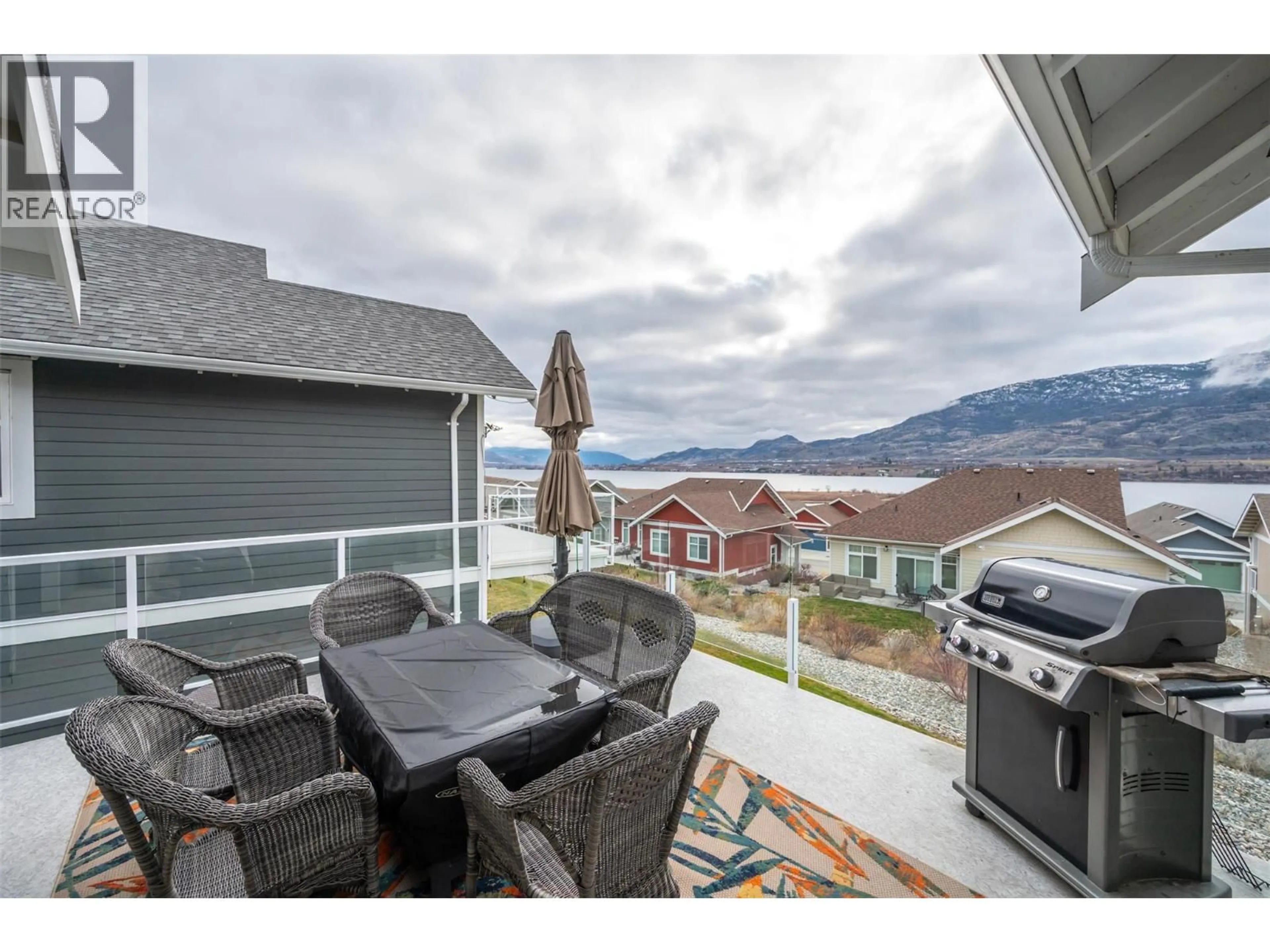 Patio, mountain view for 269 - 2450 RADIO TOWER ROAD, Oliver British Columbia V0H1T1