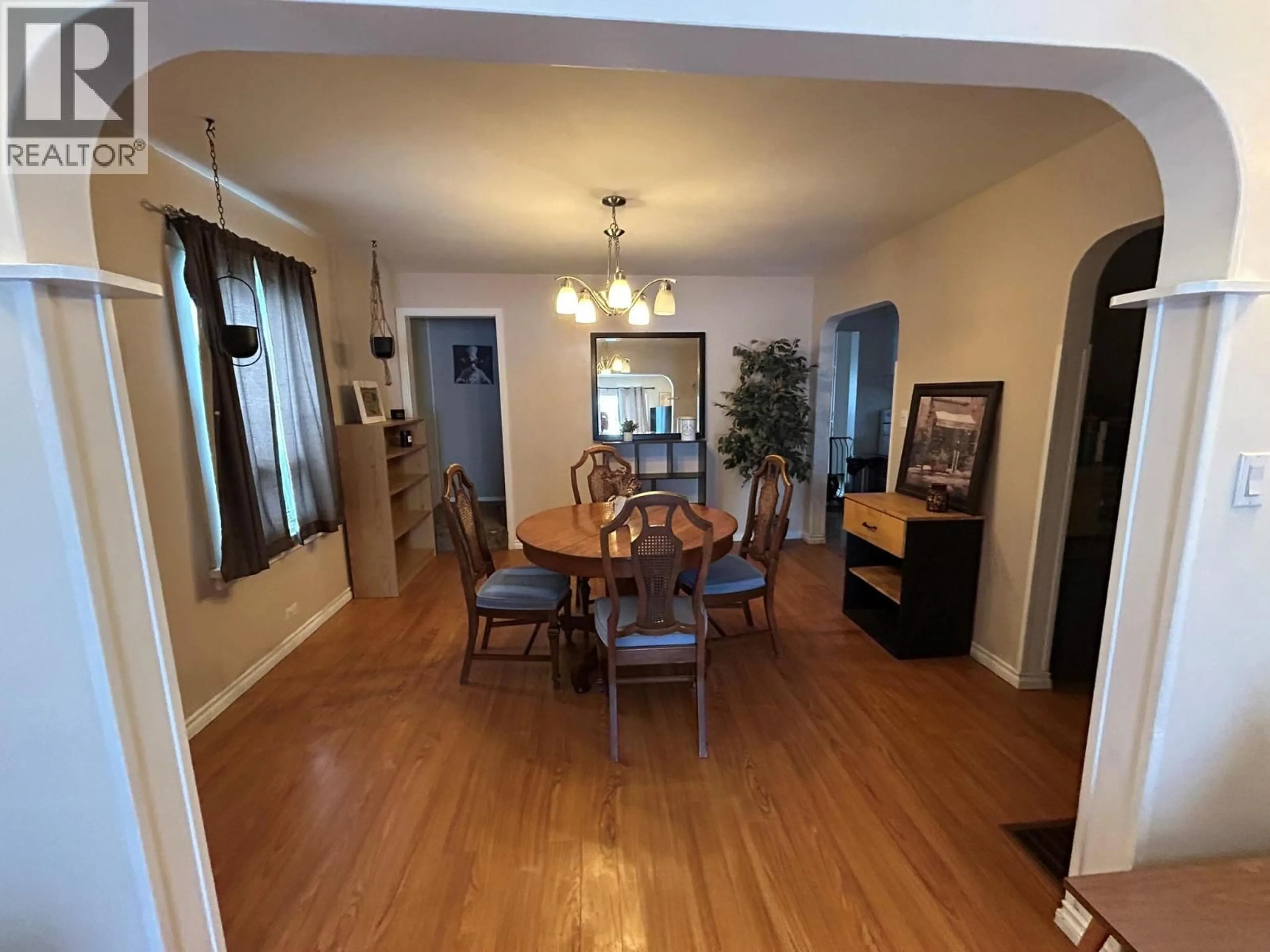 Dining room, wood/laminate floor for 9625 13 STREET, Dawson Creek British Columbia V1G3V9
