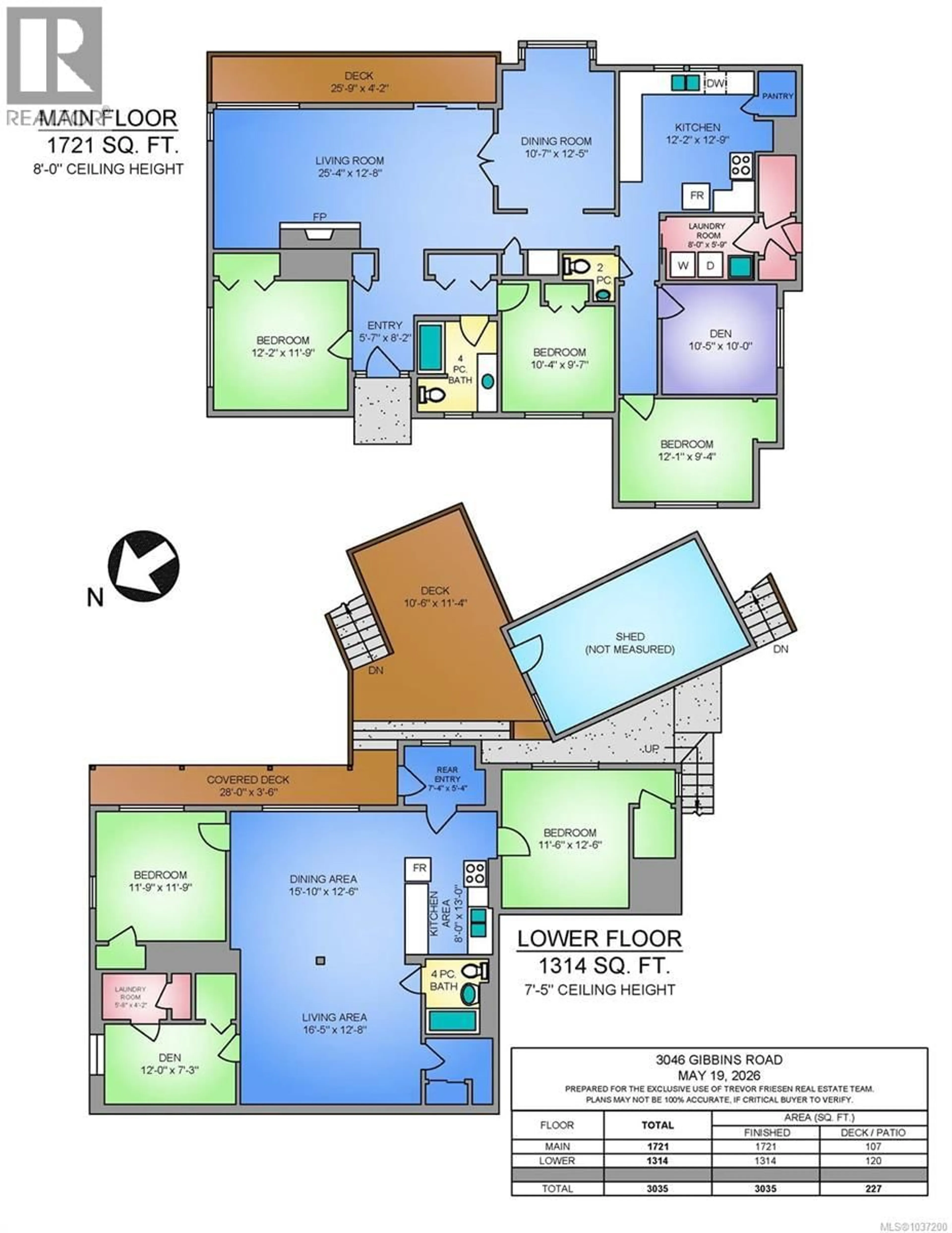 Floor plan for 3046 GIBBINS ROAD, Duncan British Columbia V9L1E4
