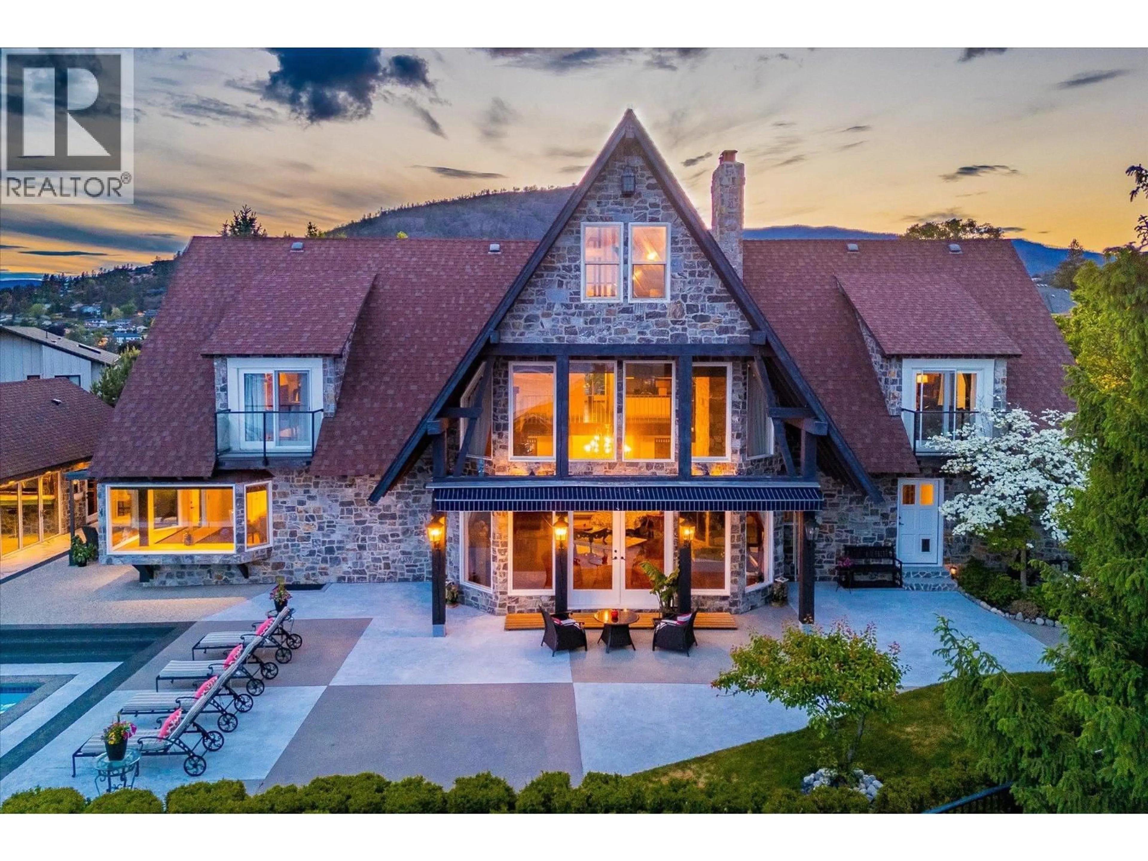 Home with brick exterior material, mountain view for 7 - 3105 THACKER DRIVE, West Kelowna British Columbia V1Z1X5