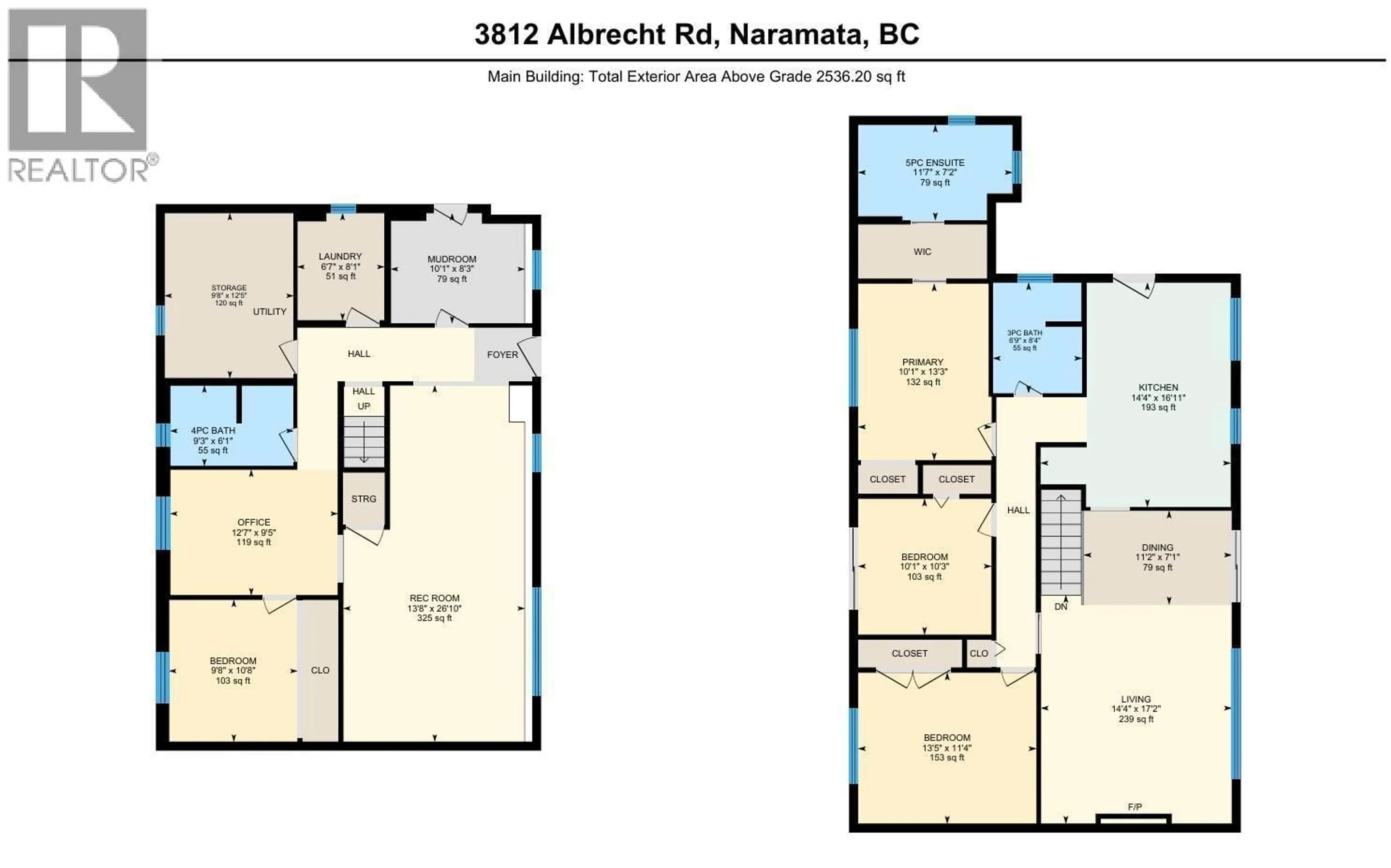 Floor plan for 3812 ALBRECHT ROAD, Naramata British Columbia V0H1N1
