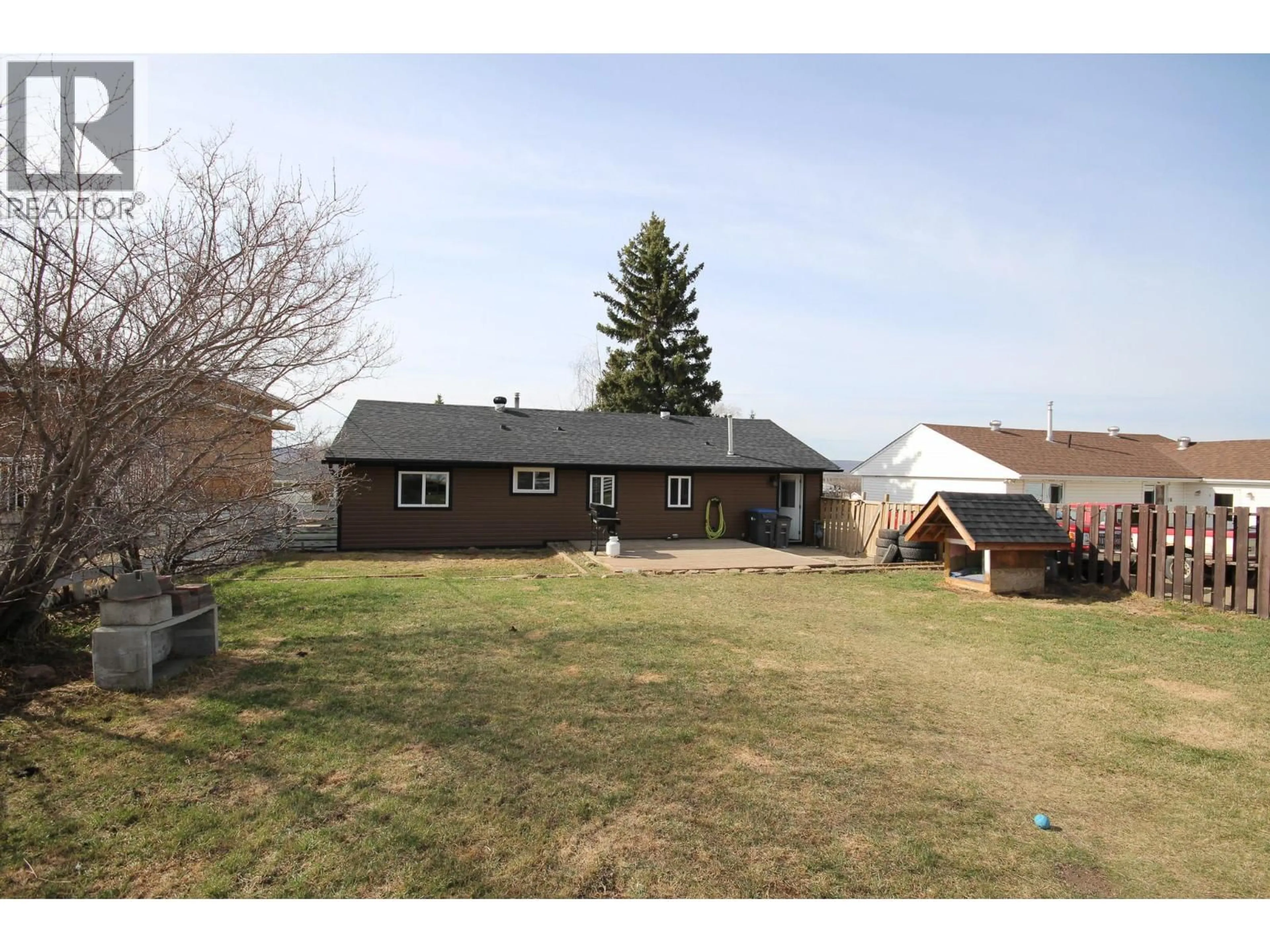 A pic from outside/outdoor area/front of a property/back of a property/a pic from drone, street for 1608 95 AVENUE, Dawson Creek British Columbia V1G1K1