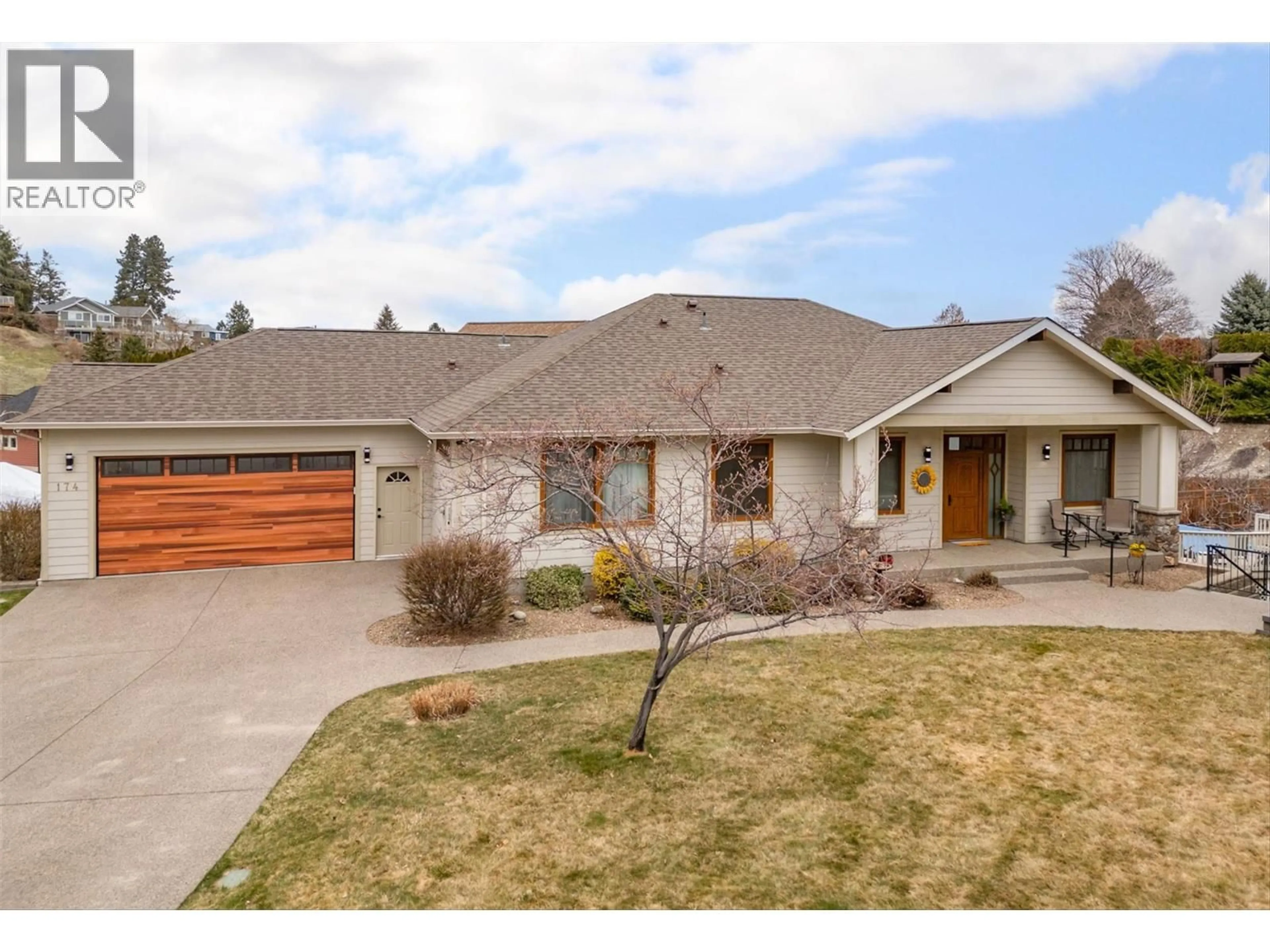 Home with brick exterior material, street for 174 JEWELL PLACE, Summerland British Columbia V0H1Z4