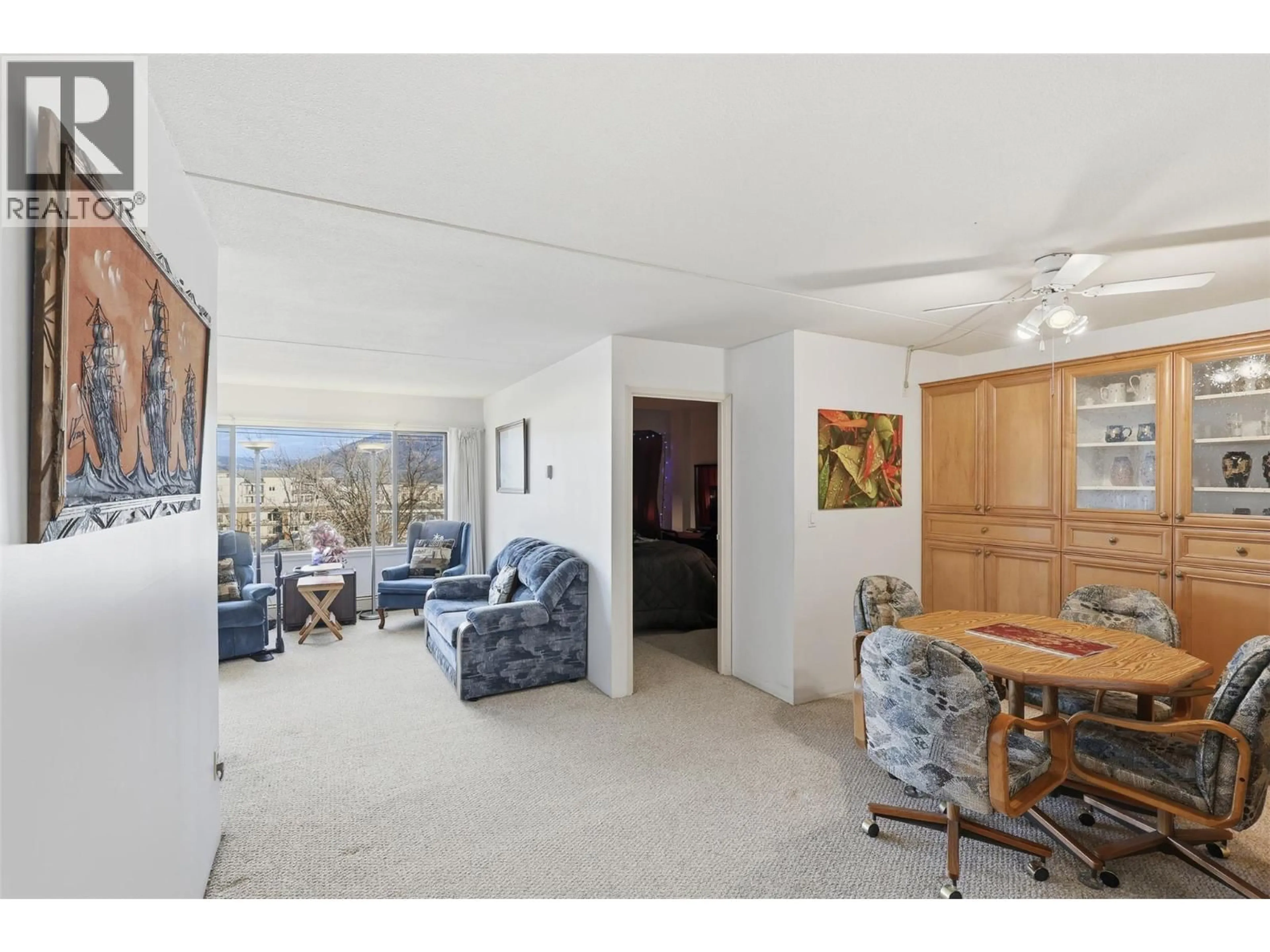 Living room with furniture, unknown for 401 - 525 NICOLA STREET, Kamloops British Columbia V2C6J5