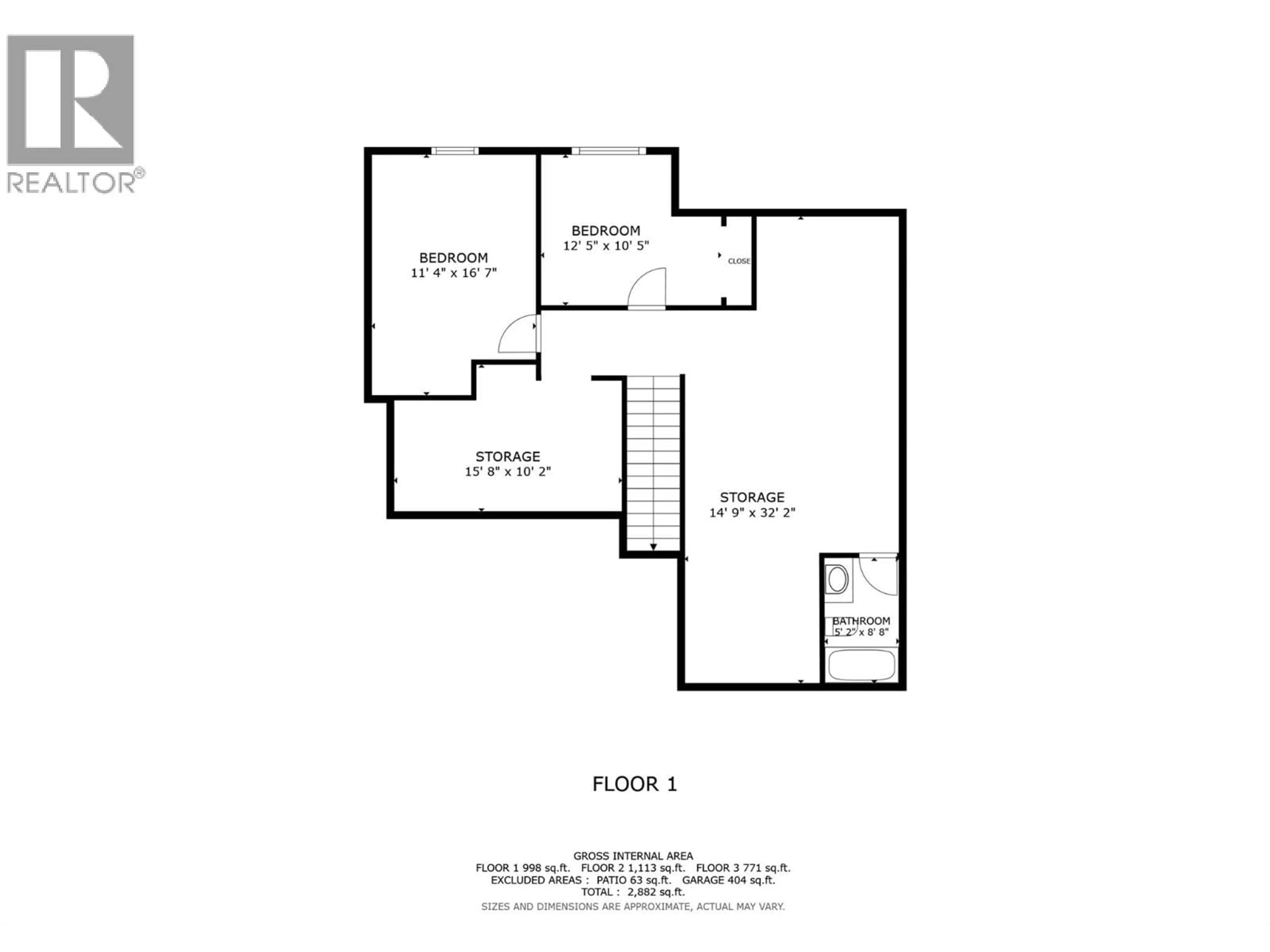 Floor plan for 106 - 690 LEQUIME ROAD, Kelowna British Columbia V1W5B8