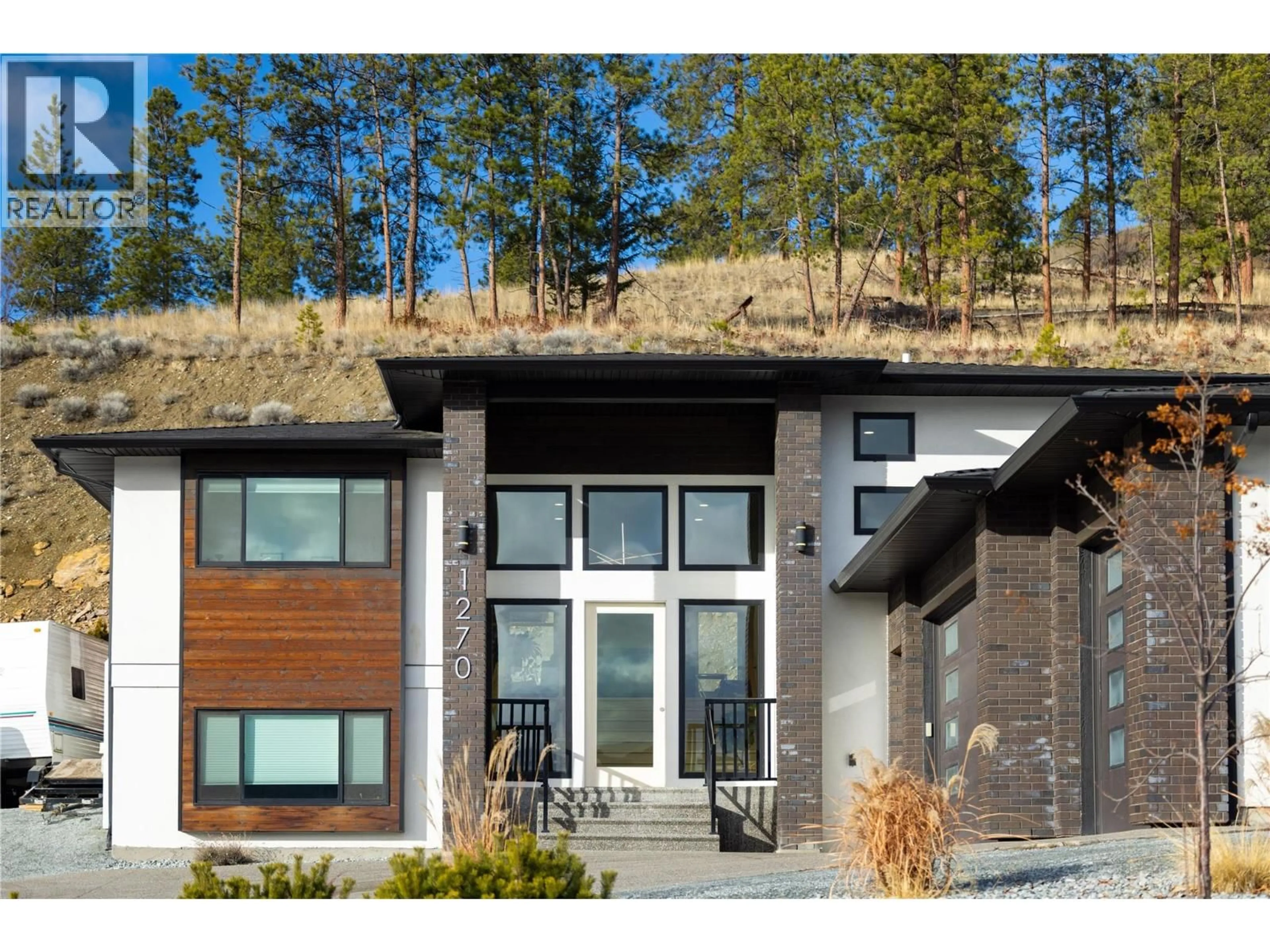 Home with brick exterior material, mountain view for 1270 MINE HILL DRIVE, Kelowna British Columbia V1P0A1