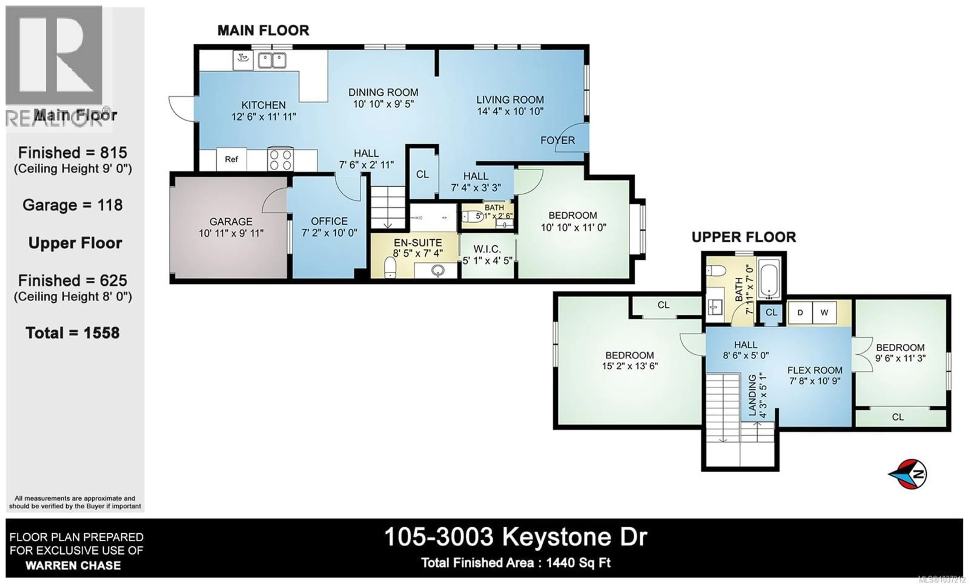 Floor plan for 105 - 3003 KEYSTONE DRIVE, Duncan British Columbia V9L0E1