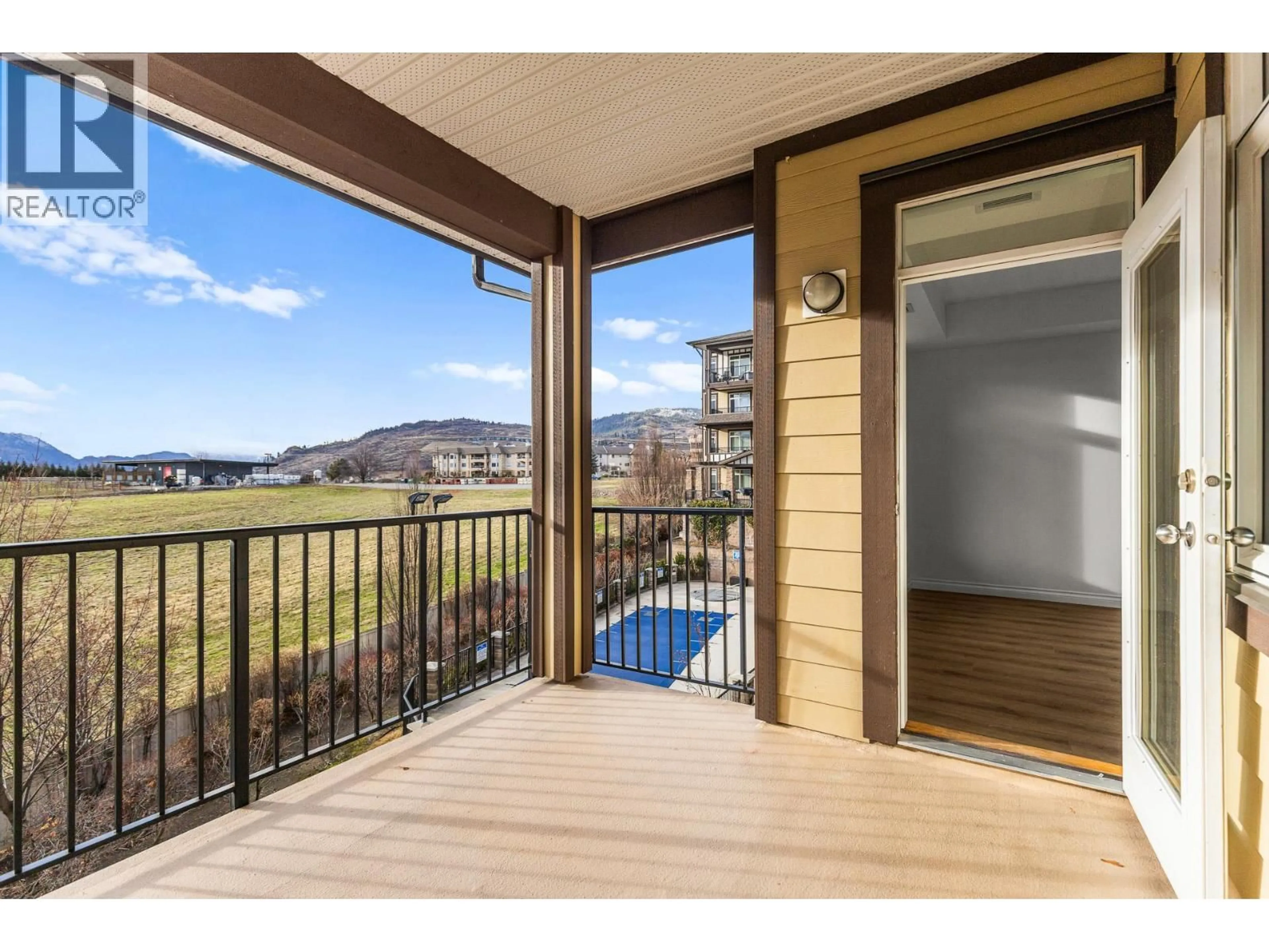 Balcony in the apartment, water/lake/river/ocean view for 4306 - 3842 OLD OKANAGAN HIGHWAY, West Kelowna British Columbia V4T3G7