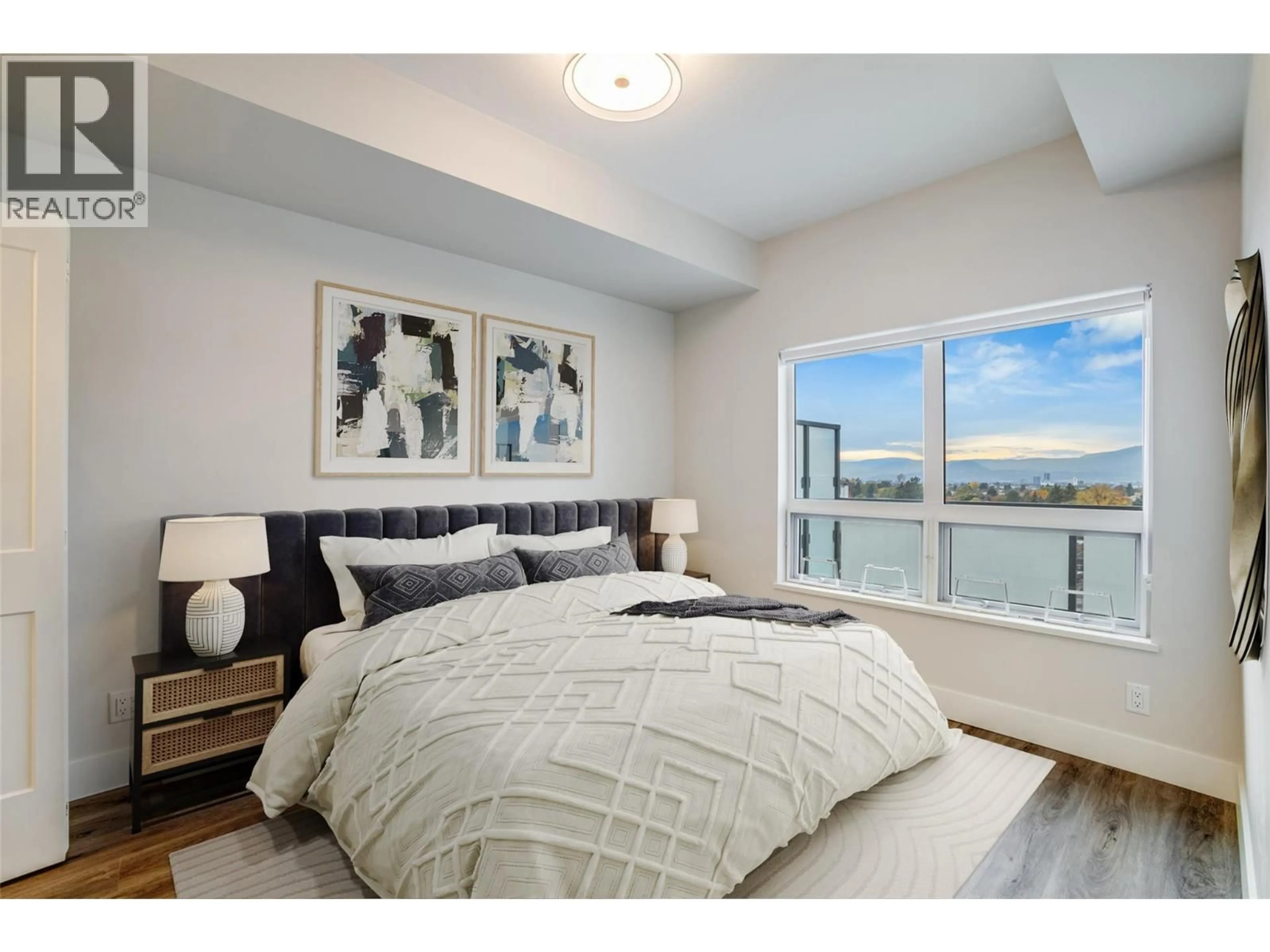 Bedroom with bed, unknown for 517 - 191 HOLLYWOOD ROAD SOUTH, Kelowna British Columbia V1X0B5