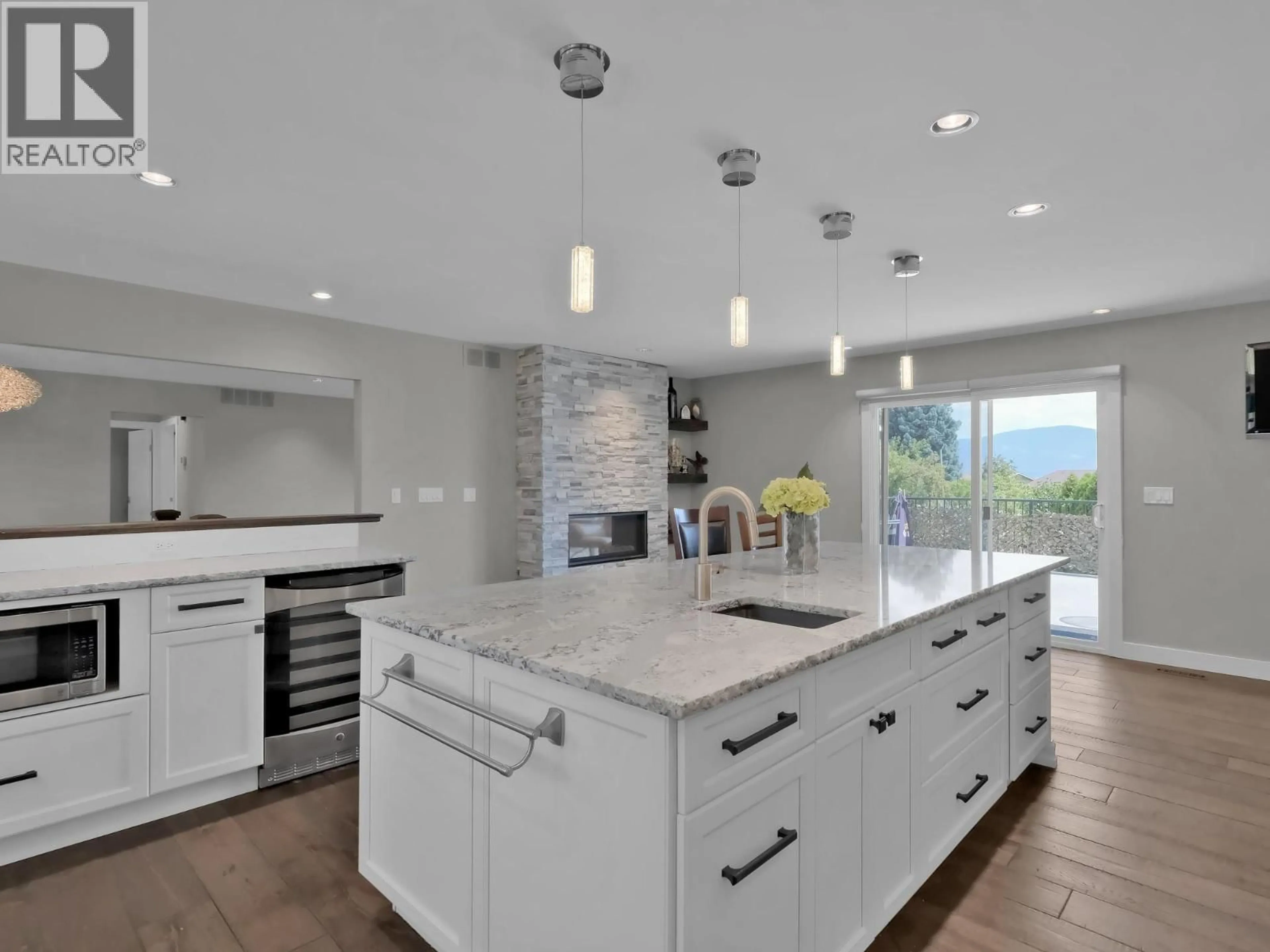 Contemporary kitchen, ceramic/tile floor for 2284 WESTVILLE PLACE, West Kelowna British Columbia V4T1S1