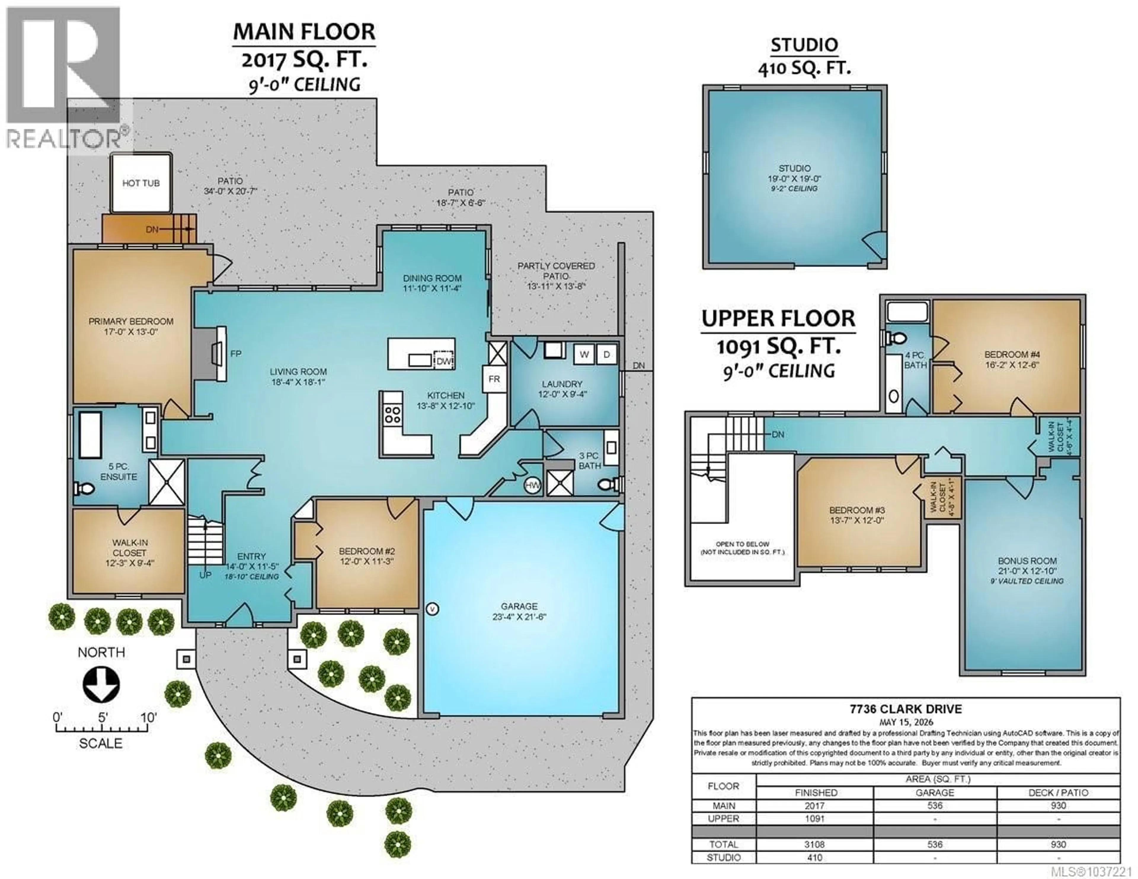 Floor plan for 7739 CLARK DRIVE, Lantzville British Columbia V0N2H0