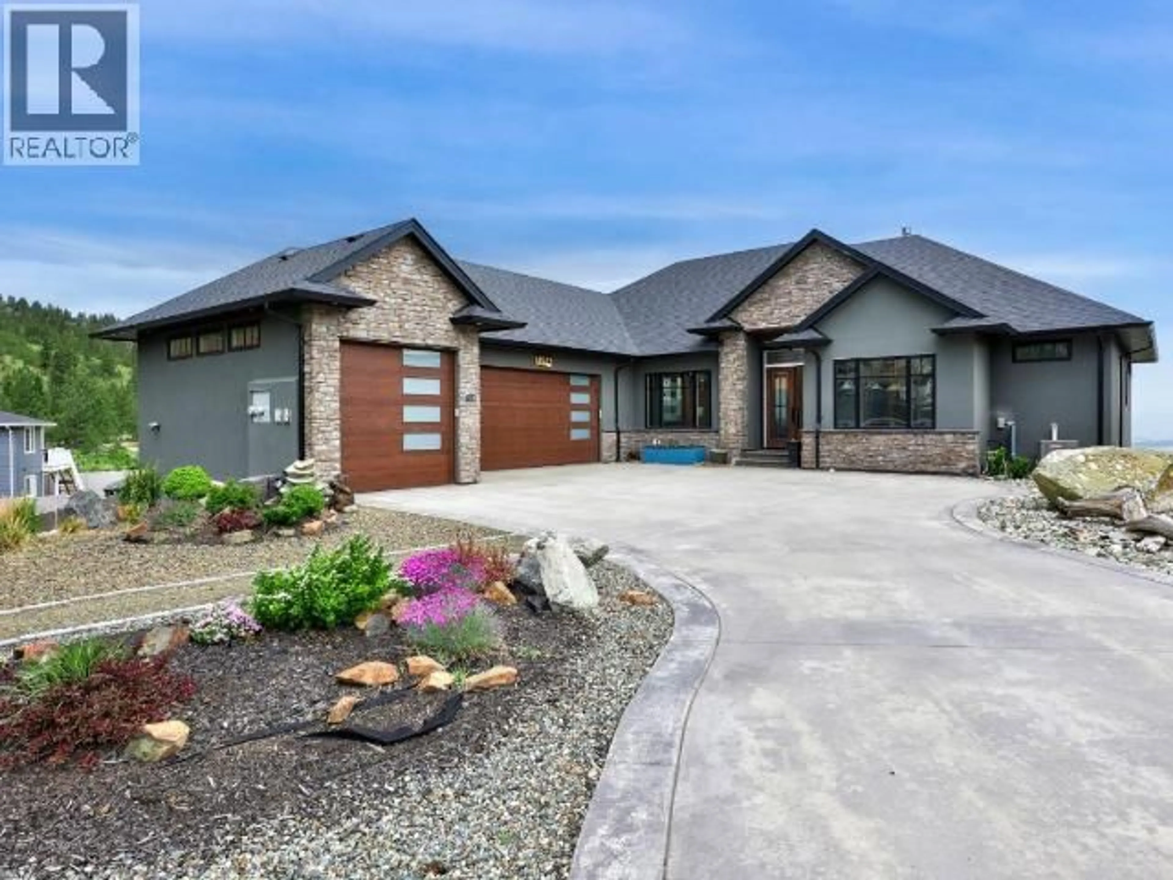 Home with brick exterior material, street for 1314 MYRA PLACE, Kamloops British Columbia V2E0C3