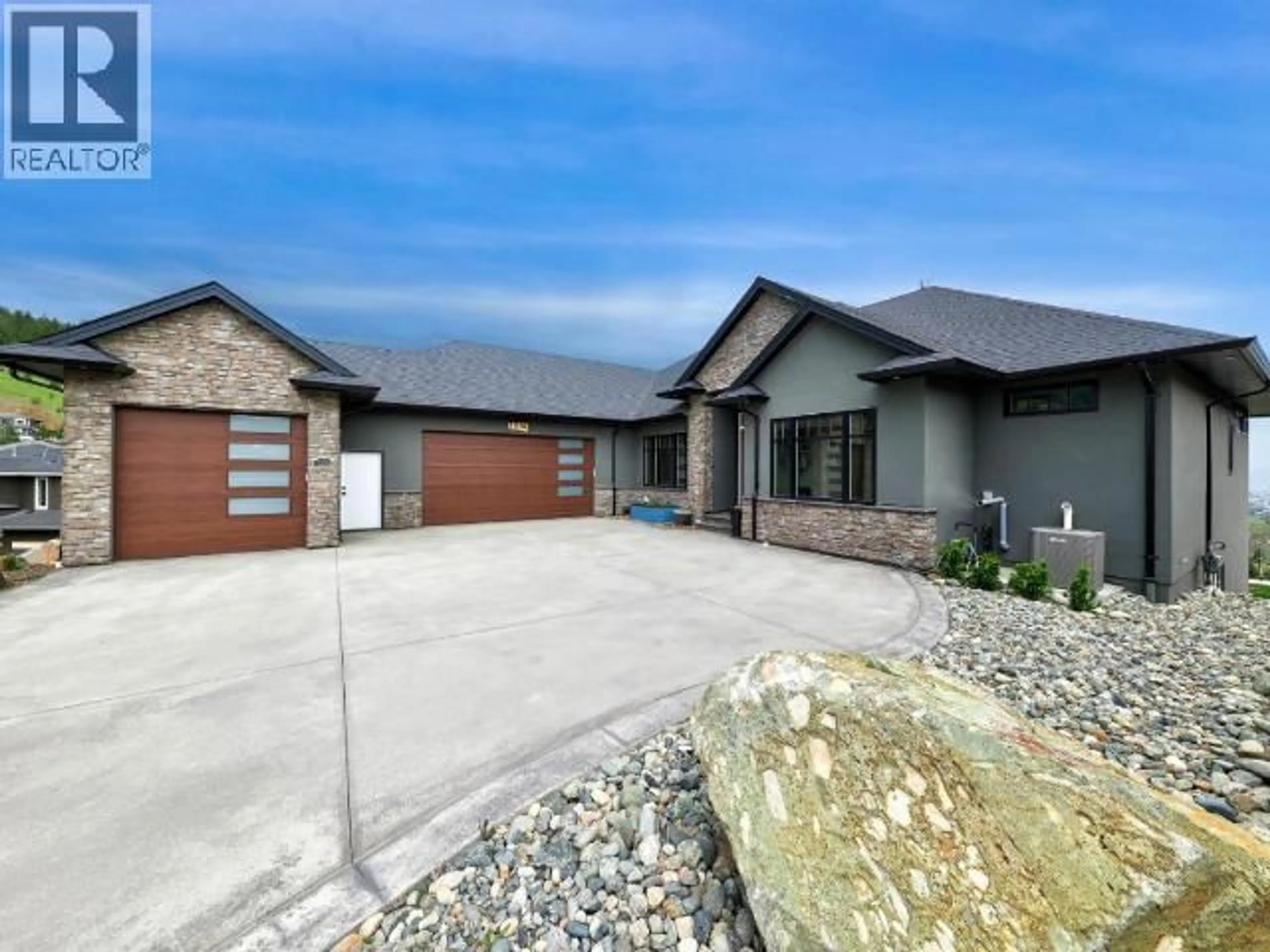 Home with brick exterior material, street for 1314 MYRA PLACE, Kamloops British Columbia V2E0C3