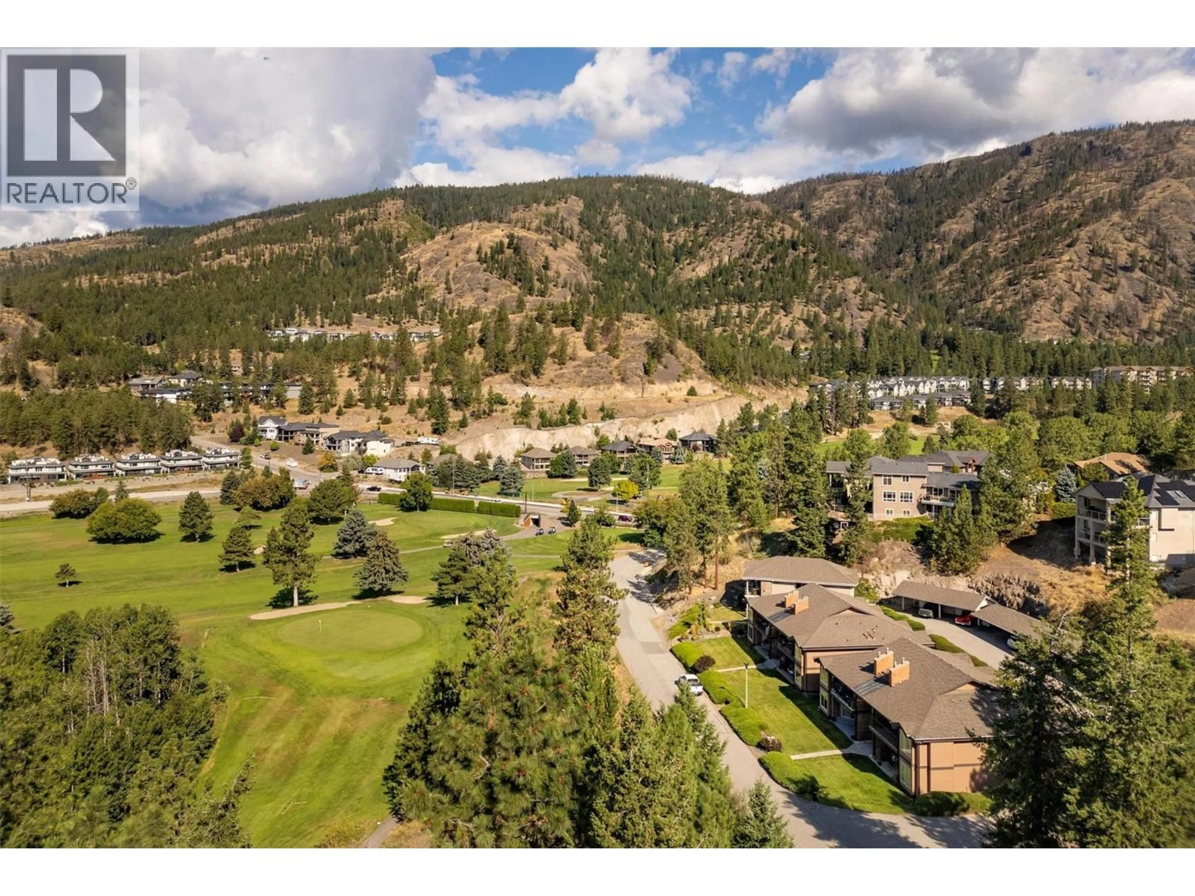 A pic from outside/outdoor area/front of a property/back of a property/a pic from drone, mountain view for 2226 GOLF COURSE DRIVE, West Kelowna British Columbia V4T2V4
