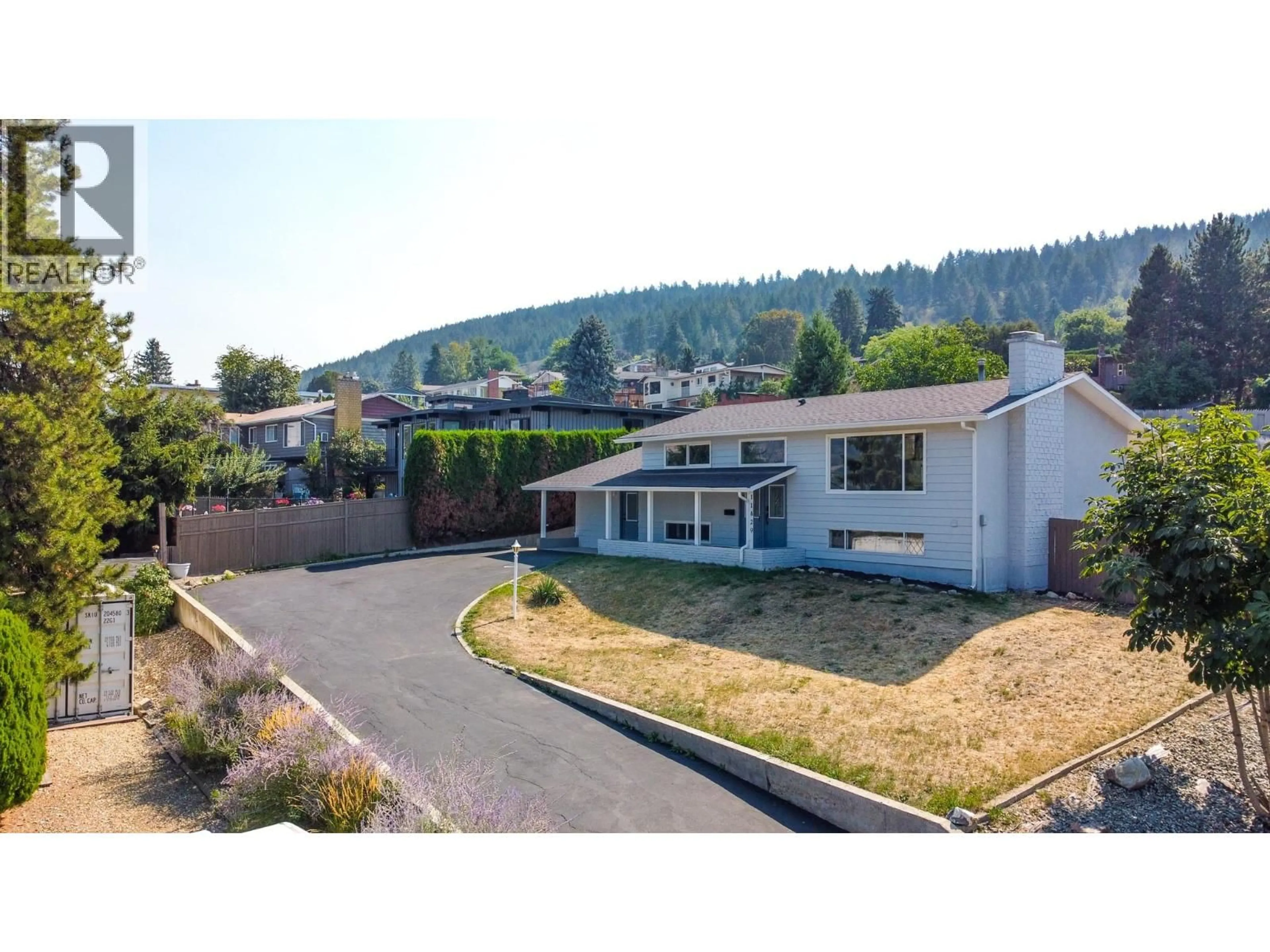 A pic from outside/outdoor area/front of a property/back of a property/a pic from drone, mountain view for 11429 PRIEST VALLEY DRIVE, Coldstream British Columbia V1B1B4