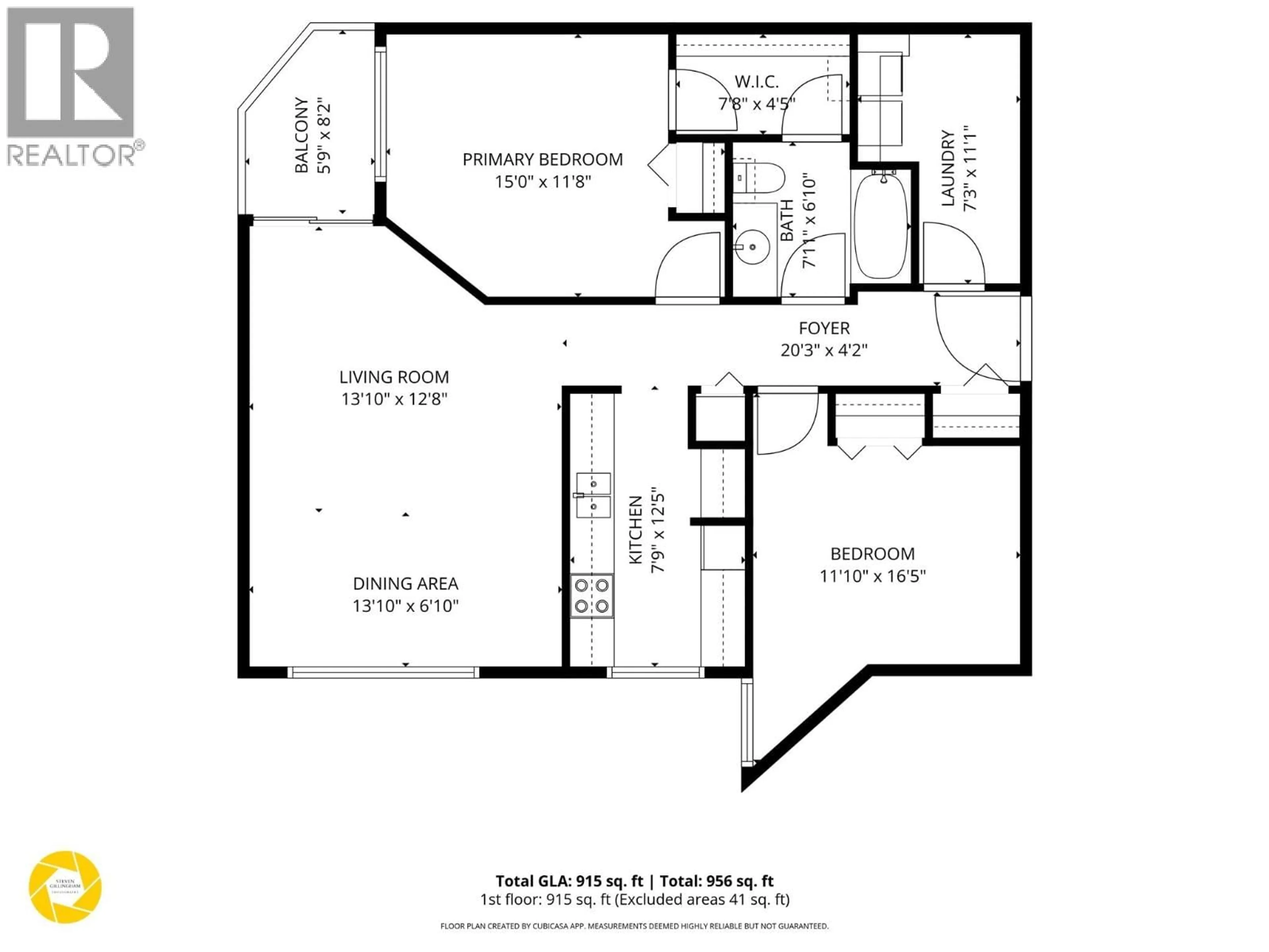 Floor plan for 3 - 1089 MCMURDO DRIVE, Kamloops British Columbia V2C3G8