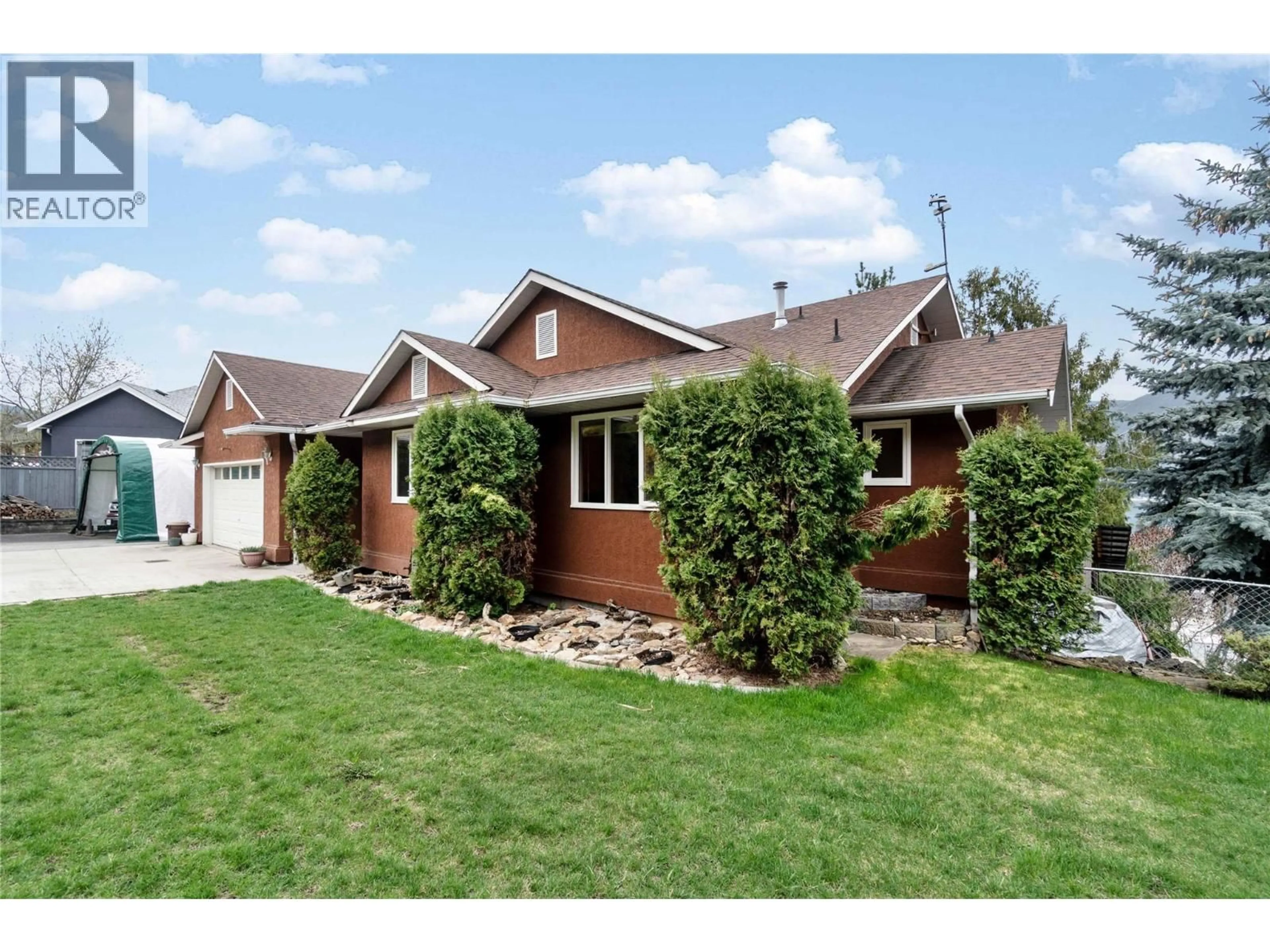 Home with brick exterior material, street for 4711 16 STREET NORTHEAST, Salmon Arm British Columbia V1E1E1