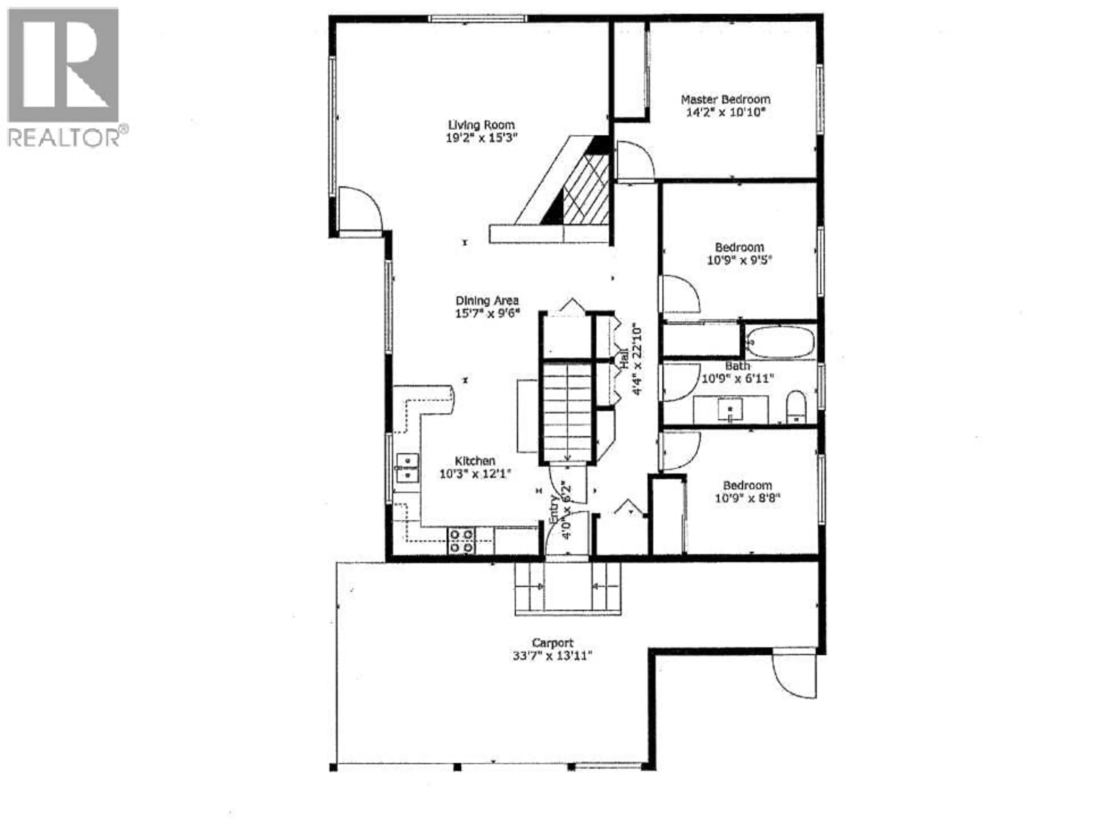 Floor plan for 7551 23RD STREET, Grand Forks British Columbia V0H1H2